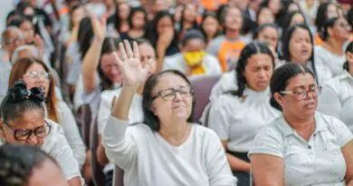 Centenas de pessoas participam da Santa Ceia de maio da AD Chã do Pilar – Imagem: Anderson Siqueira/Mídia AD Chã do Pilar
