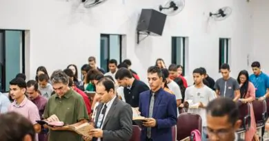 Terceiro culto de discipulado reúne novos convertidos do campo eclesiástico de Chã do Pilar – Imagem: Anderson Siqueira/Mídia AD Chã do Pilar