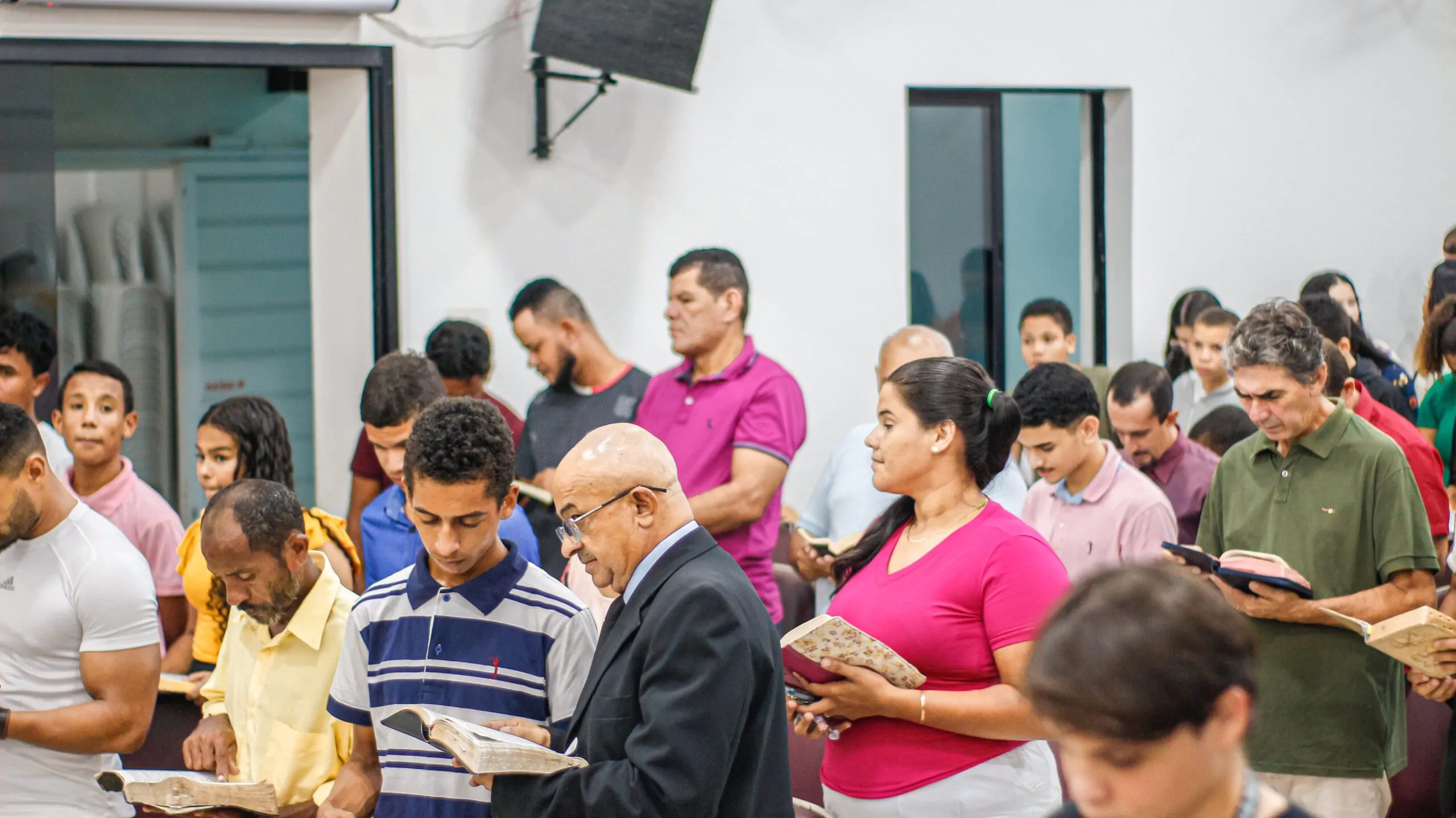 Terceiro culto de discipulado reúne novos convertidos do campo eclesiástico de Chã do Pilar – Imagem: Anderson Siqueira/Mídia AD Chã do Pilar Terceiro culto de discipulado reúne novos convertidos do campo eclesiástico de Chã do Pilar – Imagem: Anderson Siqueira/Mídia AD Chã do Pilar