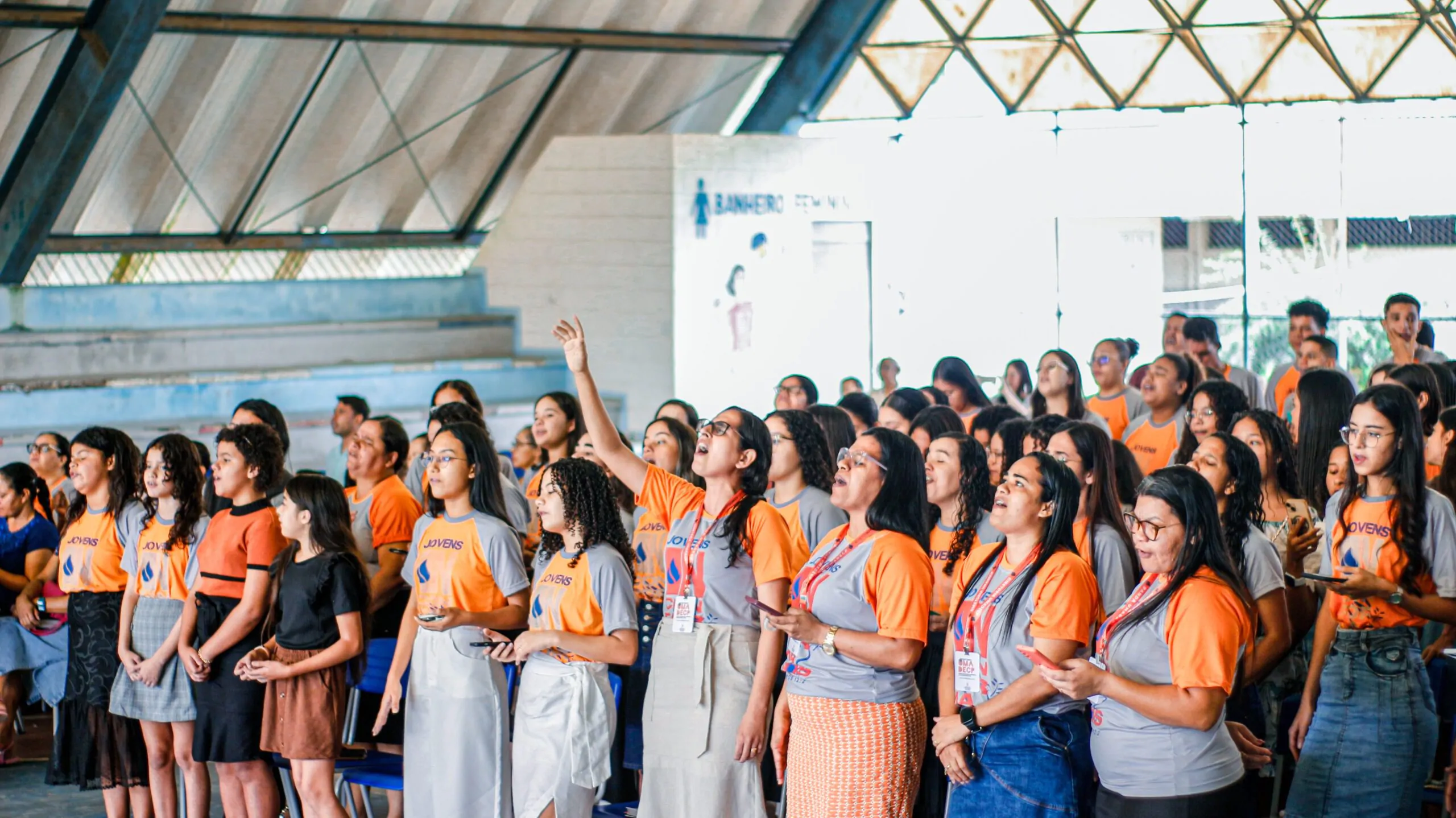 União de Mocidade da Assembleia de Deus em Chã do Pilar realiza consagração e gincana no CAIC – Imagem: Anderson Siqueira/Mídia AD Chã do Pilar