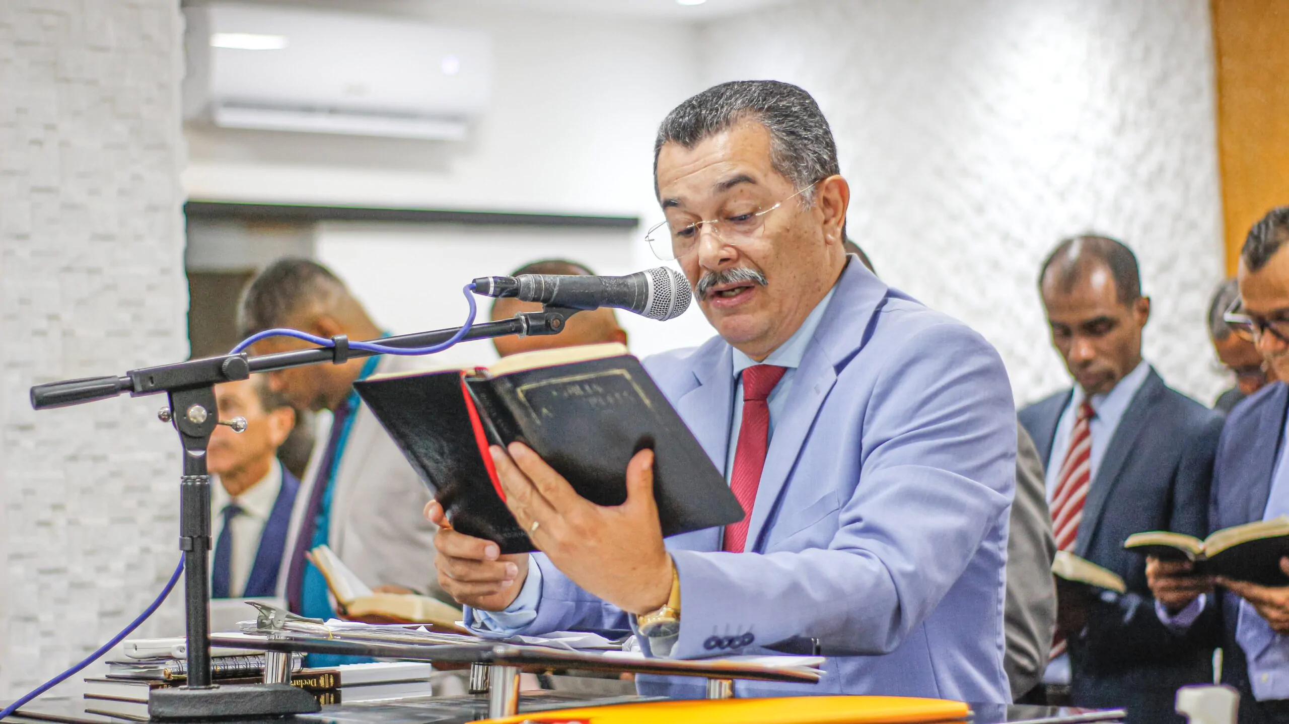 Assembleia de Deus em Chã do Pilar realiza culto de Santa Ceia do mês de junho – Imagem: Anderson Siqueira/Mídia AD Chã do Pilar