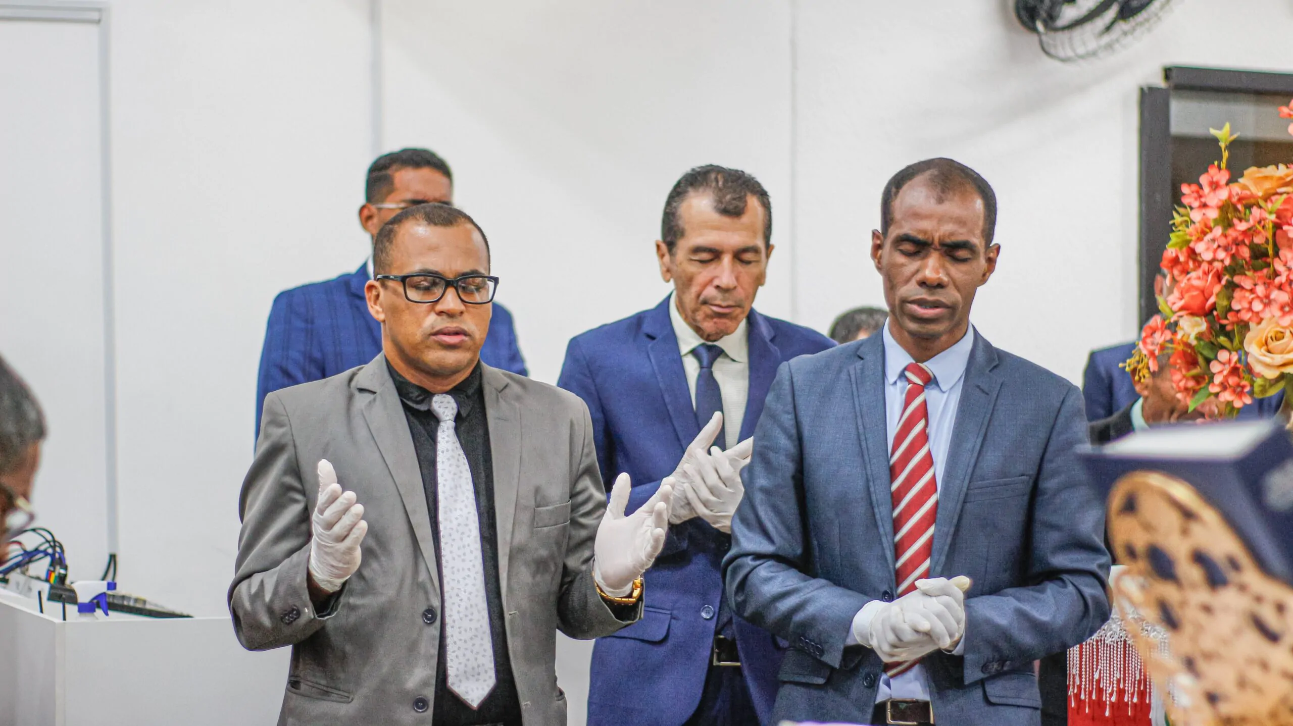 Assembleia de Deus em Chã do Pilar realiza culto de Santa Ceia do mês de junho – Imagem: Anderson Siqueira/Mídia AD Chã do Pilar