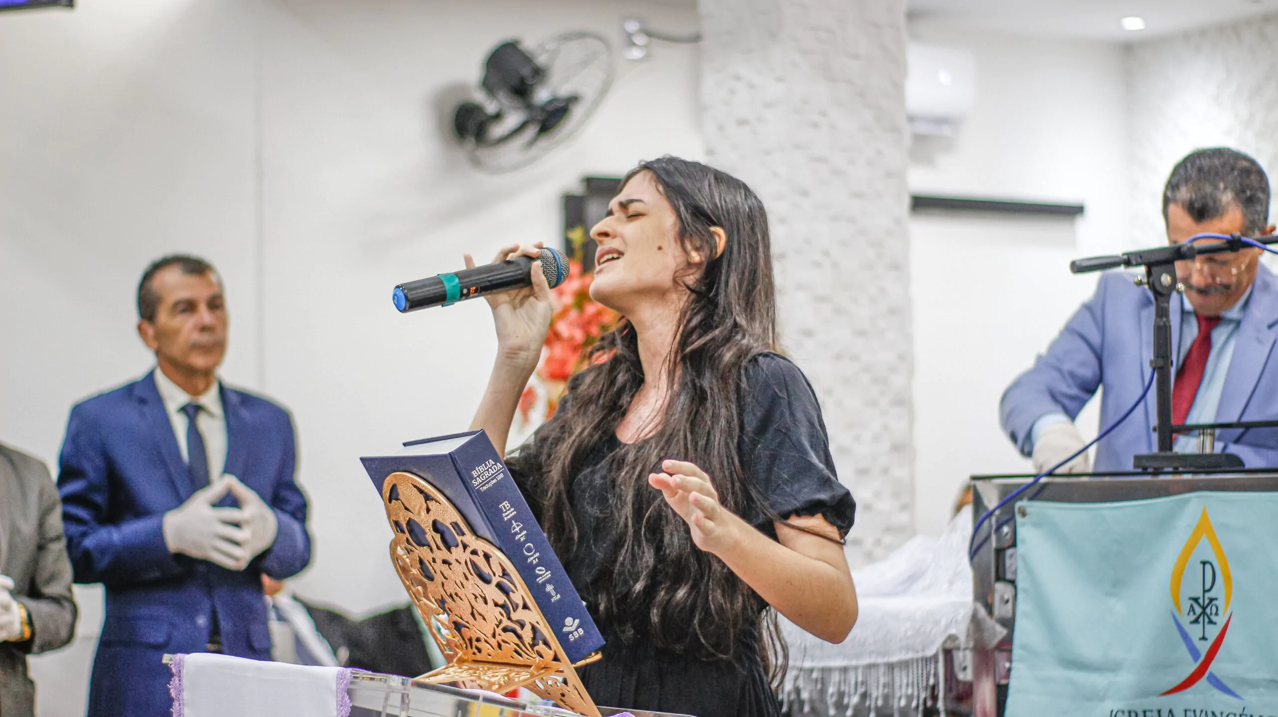 Assembleia de Deus em Chã do Pilar realiza culto de Santa Ceia do mês de junho – Imagem: Anderson Siqueira/Mídia AD Chã do Pilar