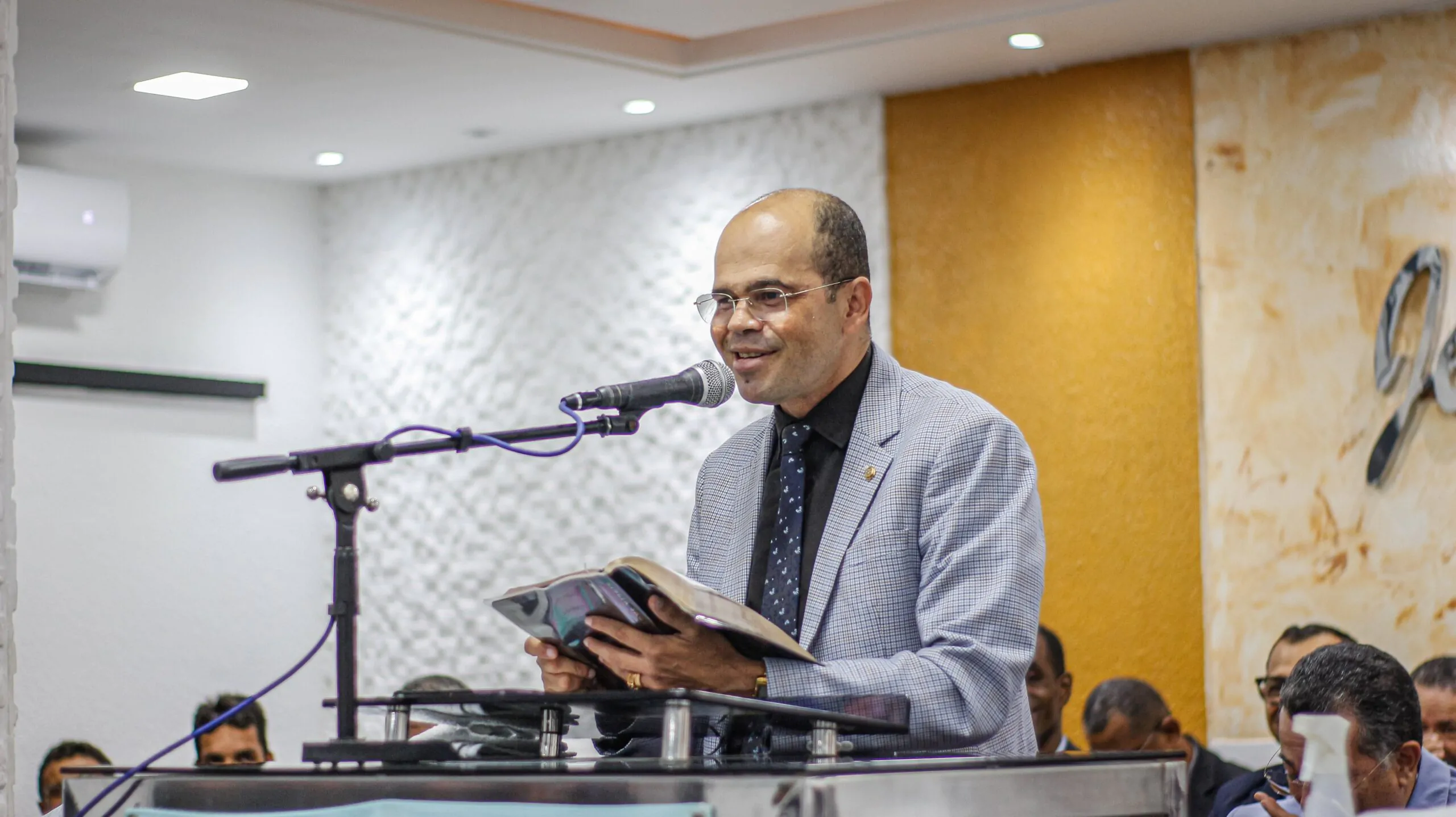 Assembleia de Deus em Chã do Pilar realiza culto de Santa Ceia do mês de junho – Imagem: Anderson Siqueira/Mídia AD Chã do Pilar
