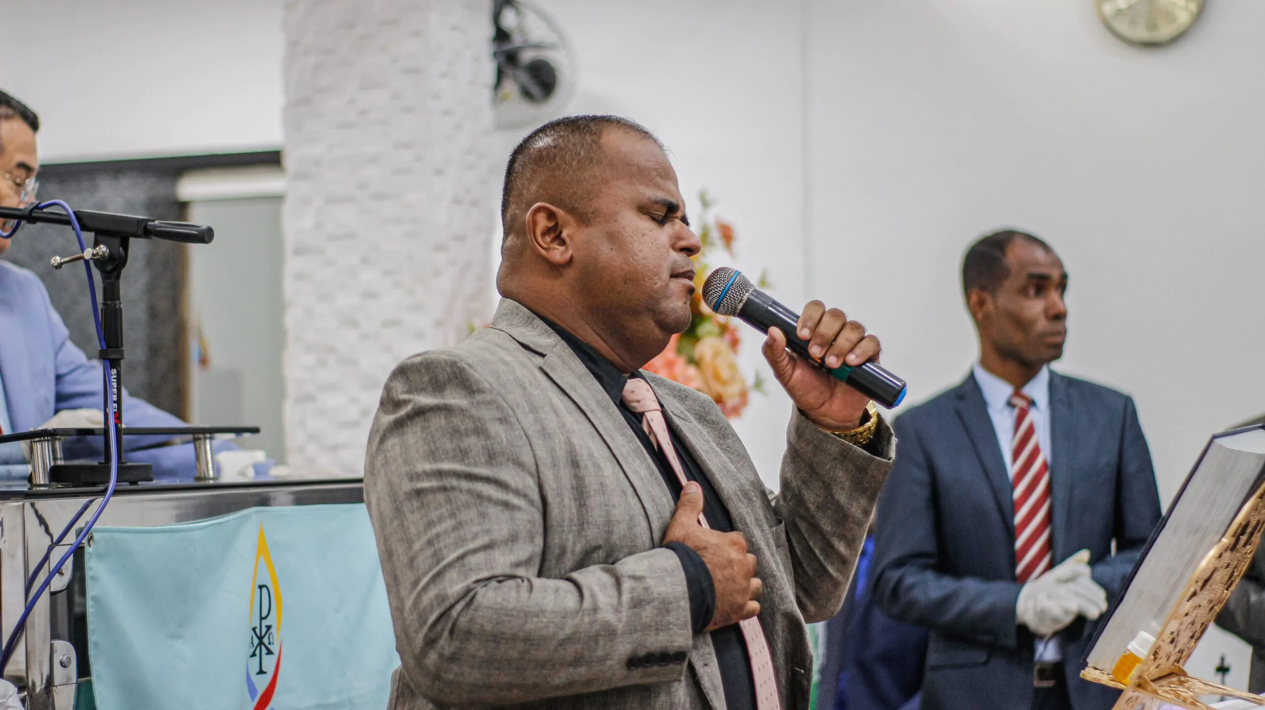 Assembleia de Deus em Chã do Pilar realiza culto de Santa Ceia do mês de junho – Imagem: Anderson Siqueira/Mídia AD Chã do Pilar