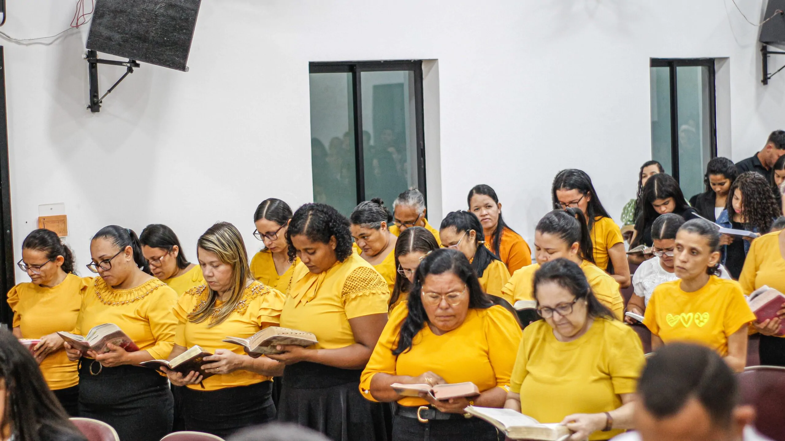 Assembleia de Deus em Chã do Pilar realiza culto de Santa Ceia do mês de junho – Imagem: Anderson Siqueira/Mídia AD Chã do Pilar
