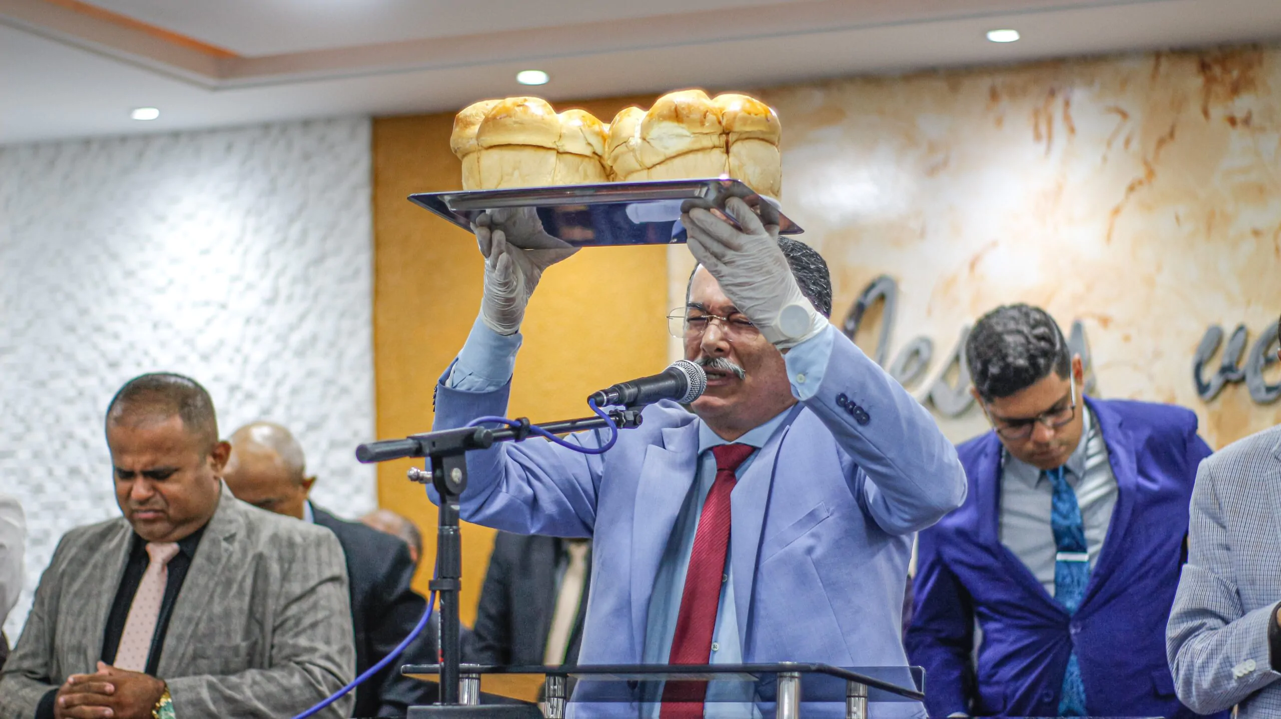 Assembleia de Deus em Chã do Pilar realiza culto de Santa Ceia do mês de junho – Imagem: Anderson Siqueira/Mídia AD Chã do Pilar