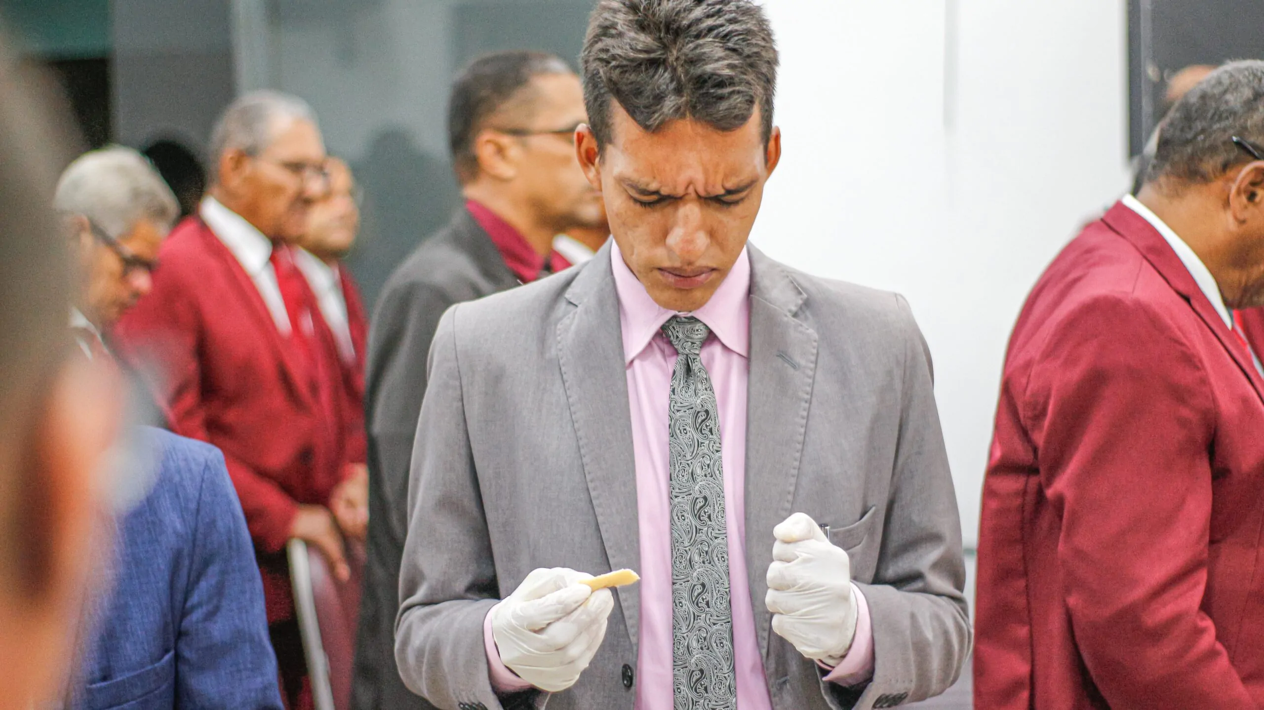 Assembleia de Deus em Chã do Pilar realiza culto de Santa Ceia do mês de junho – Imagem: Anderson Siqueira/Mídia AD Chã do Pilar