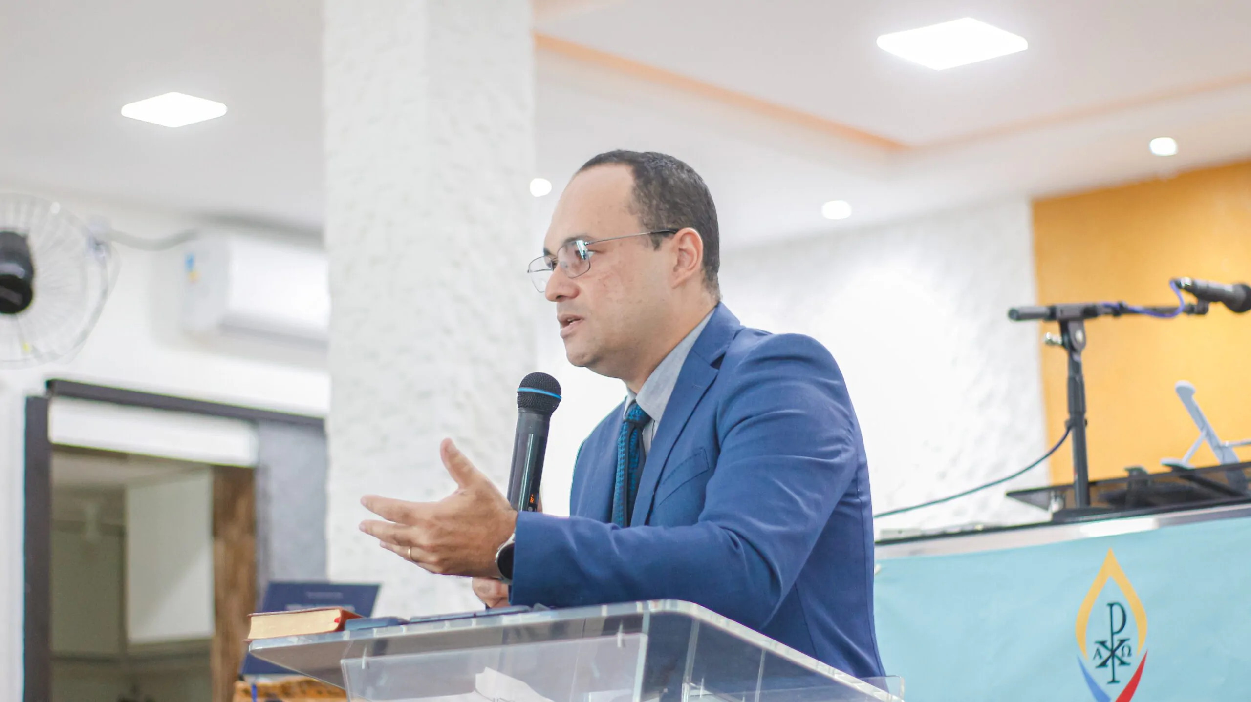 MEP: templo sede da AD Chã do Pilar recebe os inscritos para o primeiro dia do minicurso – Imagem: Anderson Siqueira/Mídia AD Chã do Pilar