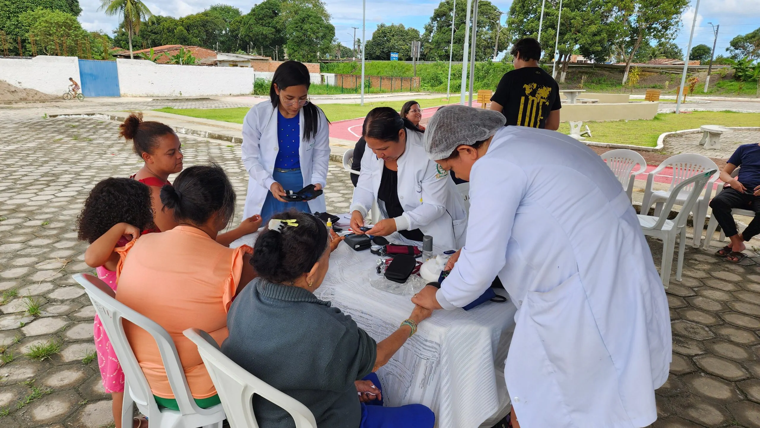 SEMADECP realiza o segundo dia do MEP com evangelismo, ação social e culto infantil – Imagem: Nataniely Nogueira/Mídia AD Chã do Pilar