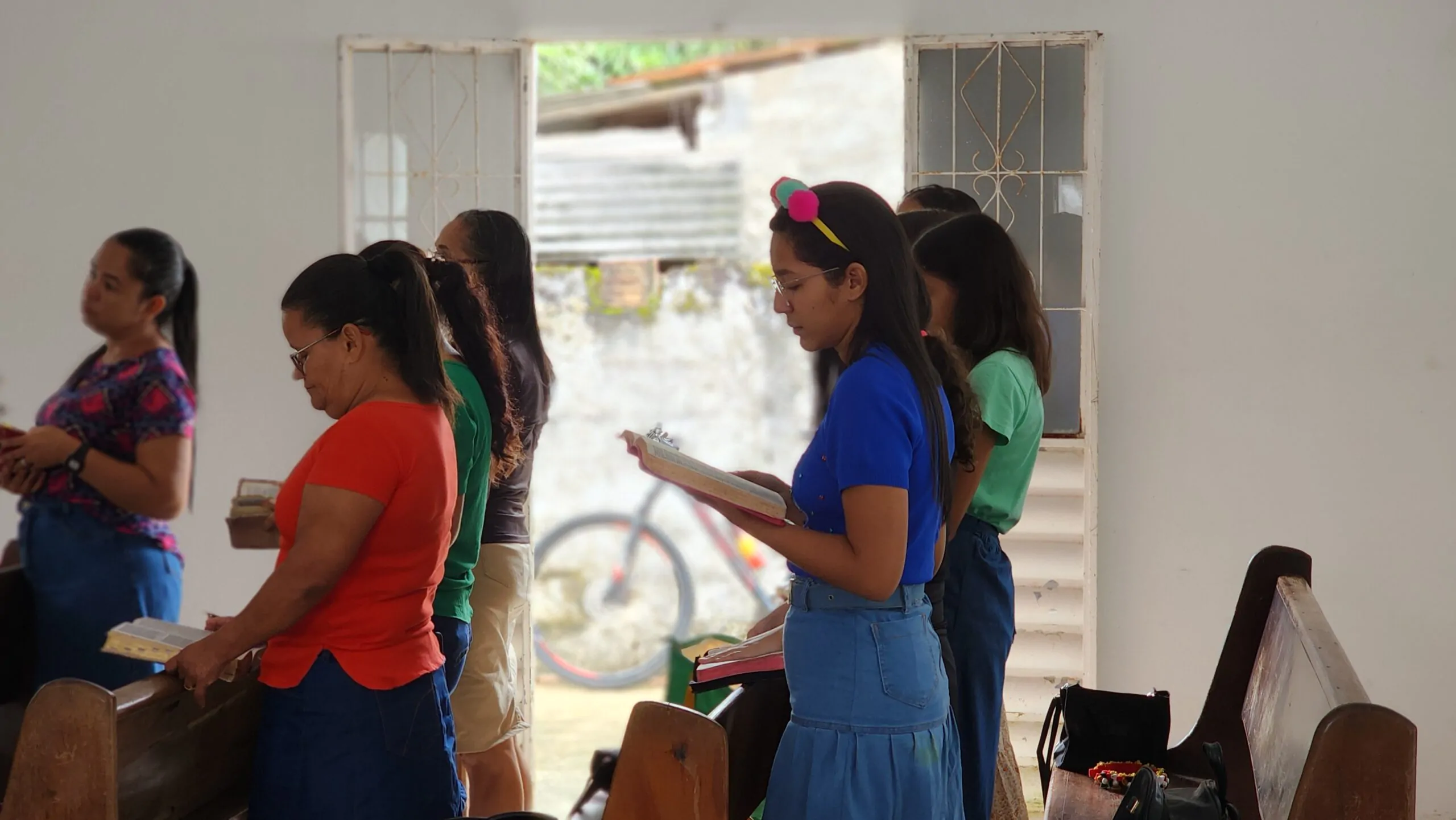 SEMADECP realiza o segundo dia do MEP com evangelismo, ação social e culto infantil – Imagem: Nataniely Nogueira/Mídia AD Chã do Pilar