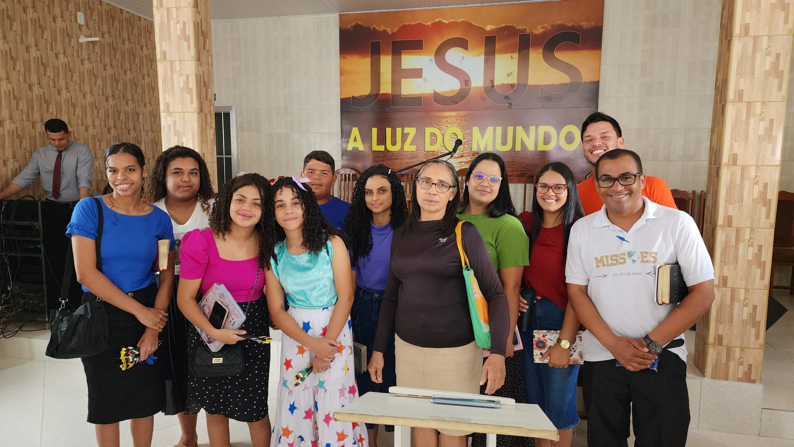 SEMADECP realiza o segundo dia do MEP com evangelismo, ação social e culto infantil – Imagem: Nataniely Nogueira/Mídia AD Chã do Pilar