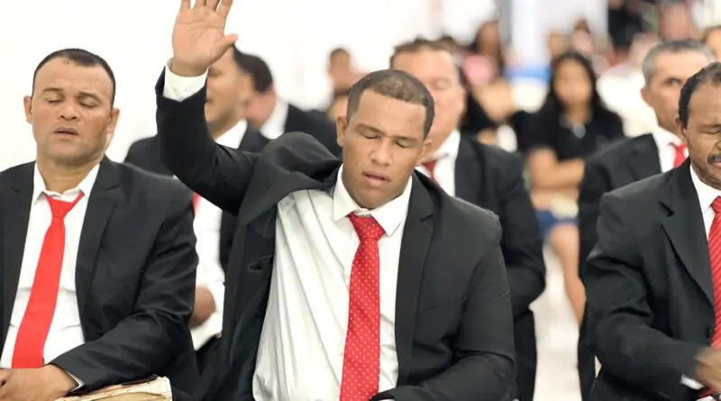 Congregação Mangabeira celebra 10 anos do departamento de senhores Rompendo em Fé – Imagem: Jonas Serafim/Mídia AD Chã do Pilar