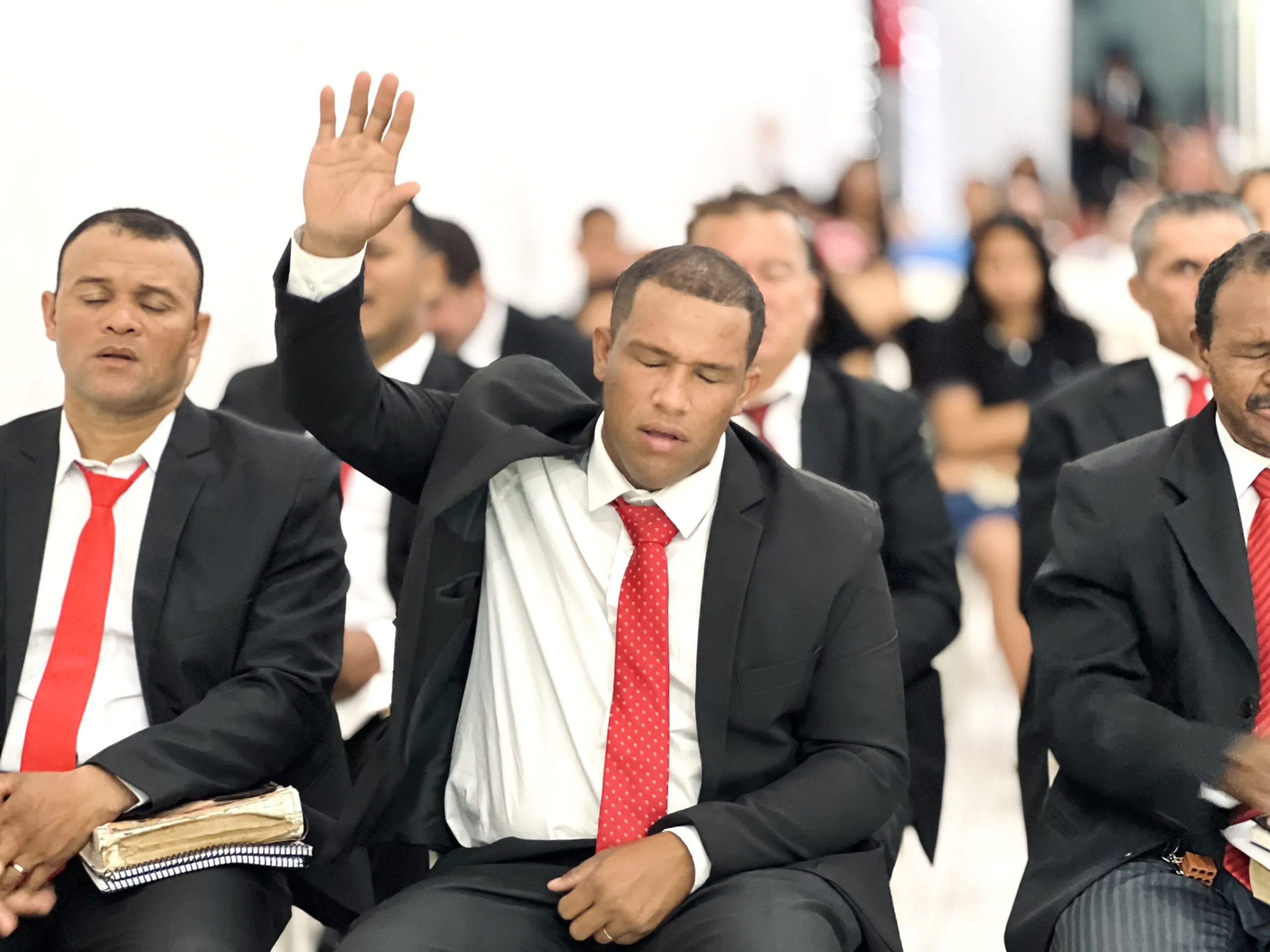Congregação Mangabeira celebra 10 anos do departamento de senhores Rompendo em Fé – Imagem: Jonas Serafim/Mídia AD Chã do Pilar