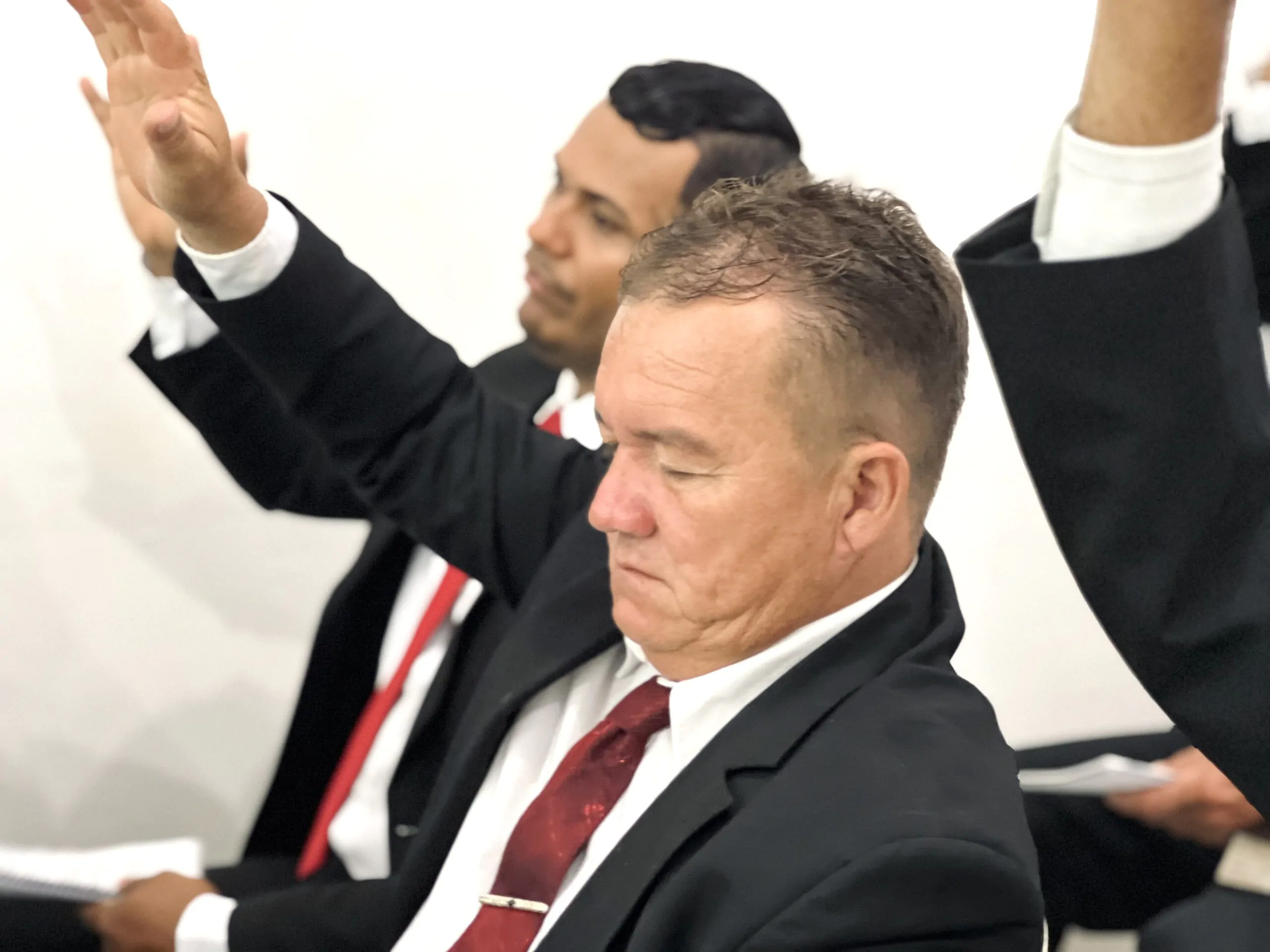 Congregação Mangabeira celebra 10 anos do departamento de senhores Rompendo em Fé – Imagem: Jonas Serafim/Mídia AD Chã do Pilar