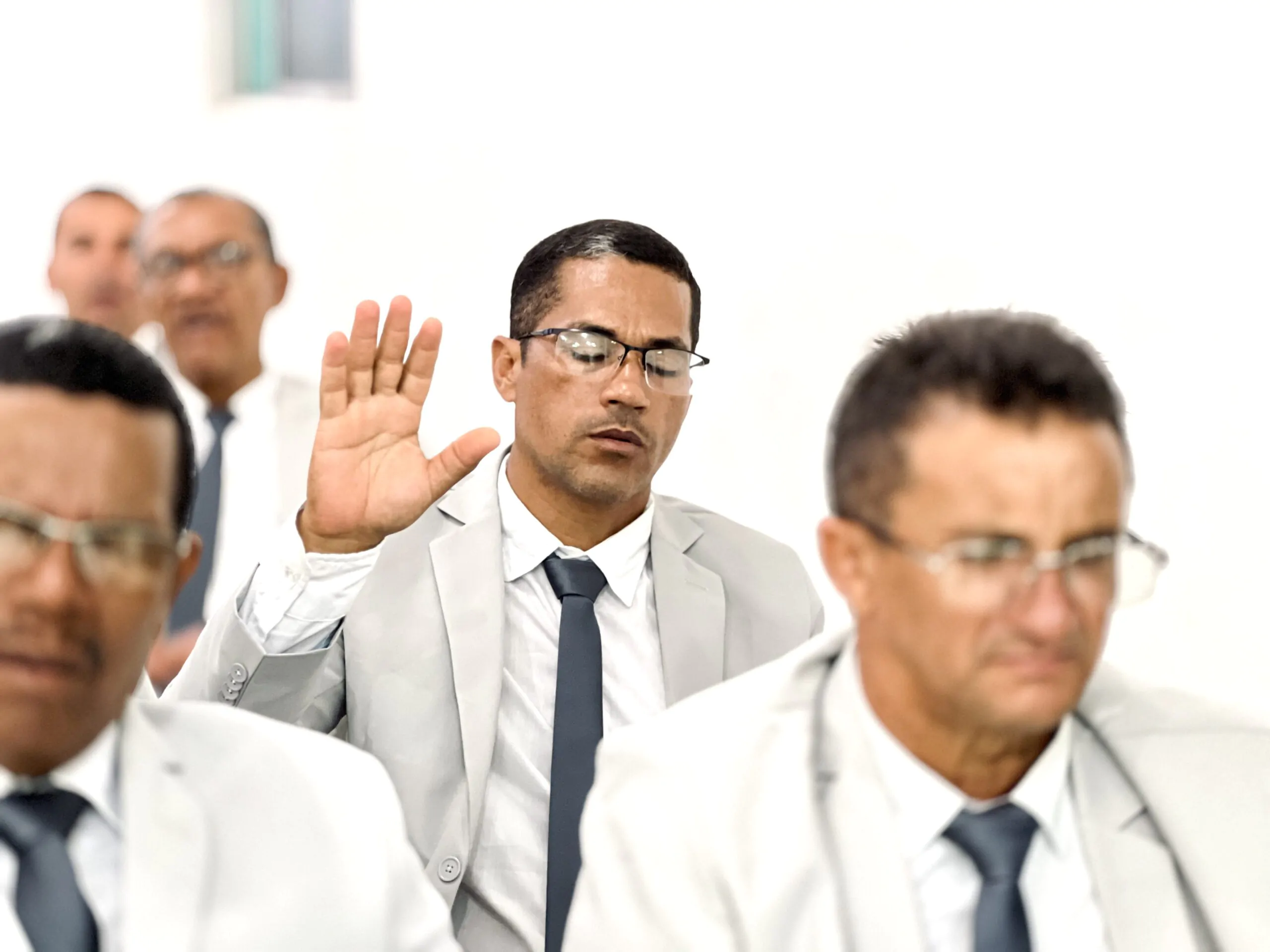 Congregação Mangabeira celebra 10 anos do departamento de senhores Rompendo em Fé – Imagem: Jonas Serafim/Mídia AD Chã do Pilar