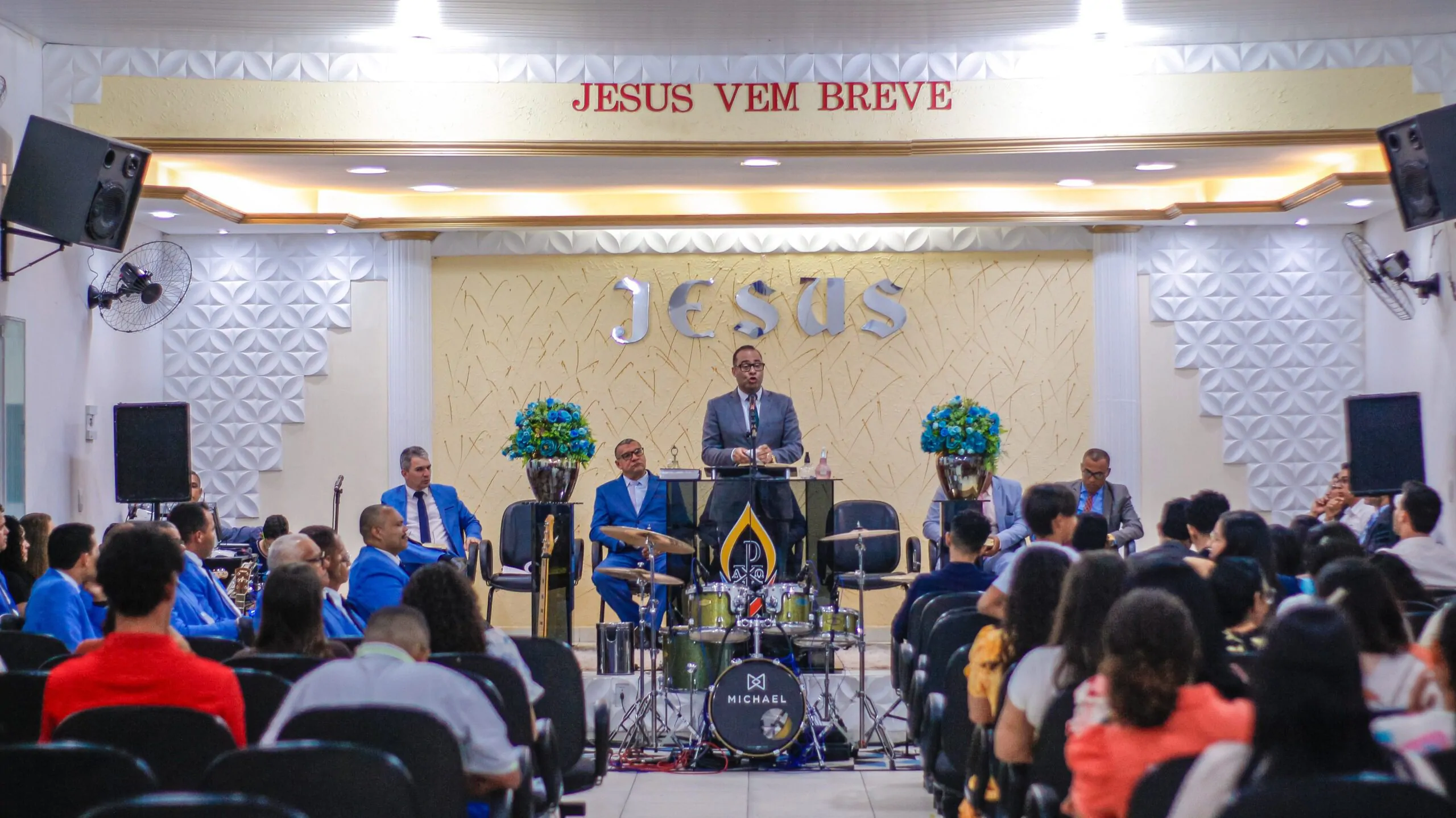 Congregação Manguaba realiza culto festivo pelos 13 anos do departamento Ceifeiros do Rei – Imagem: Anderson Siqueira/Mídia AD Chã do Pilar