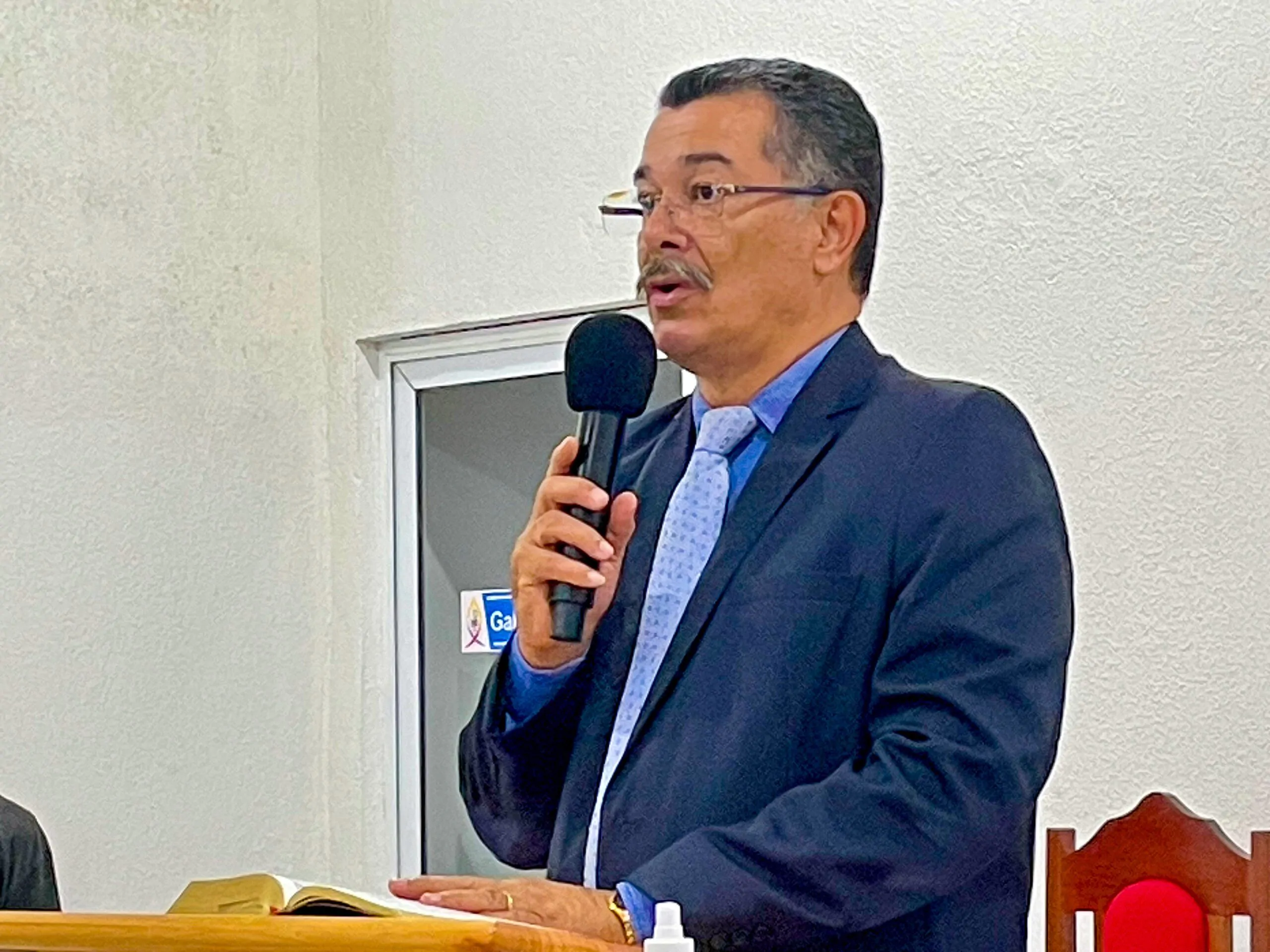 Segundo aniversário do departamento de senhores Gideões de Cristo acontece no Imburí – Imagem: Yara Noemy/Mídia AD Chã do Pilar