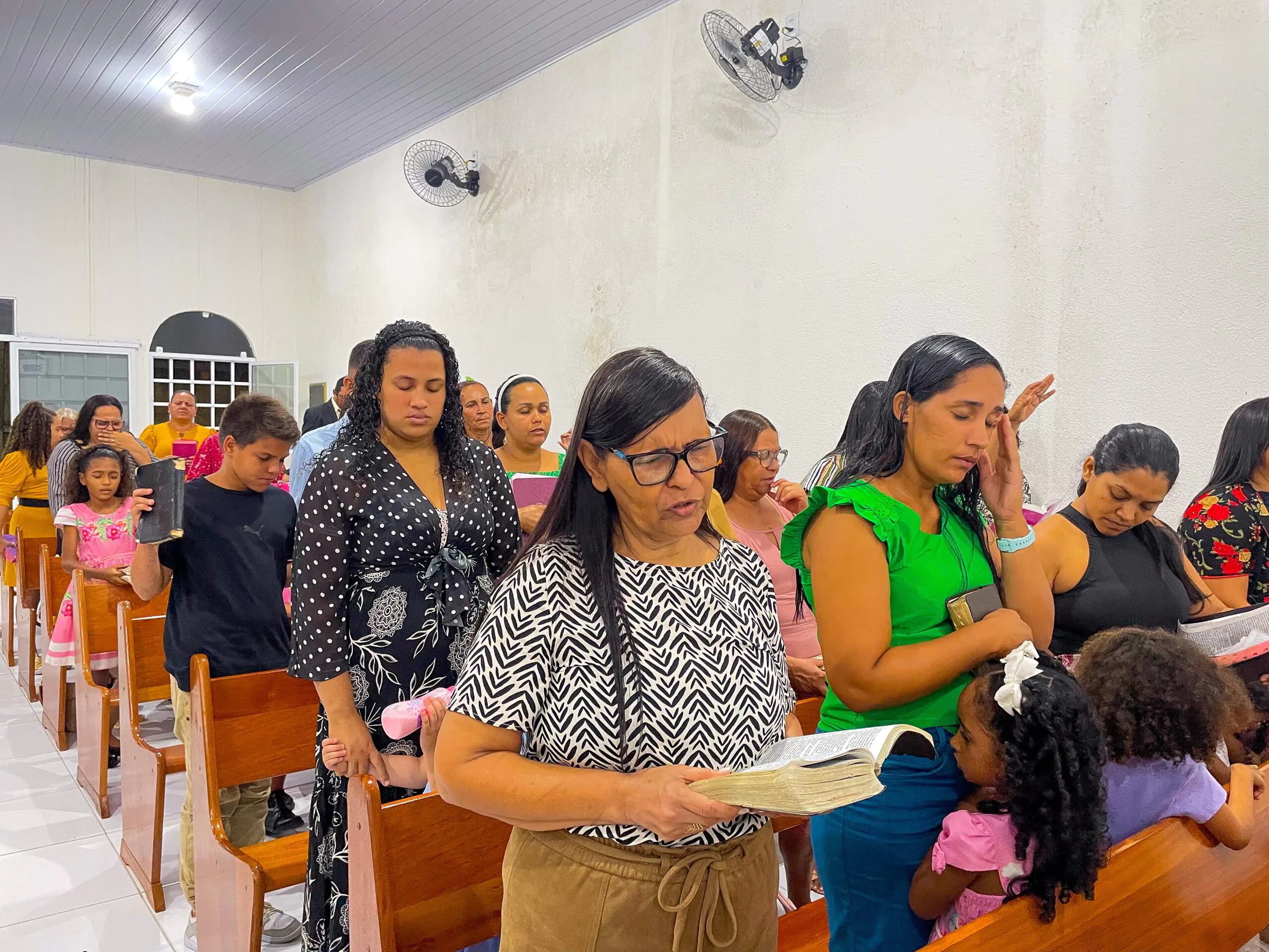 Segundo aniversário do departamento de senhores Gideões de Cristo acontece no Imburí – Imagem: Yara Noemy/Mídia AD Chã do Pilar