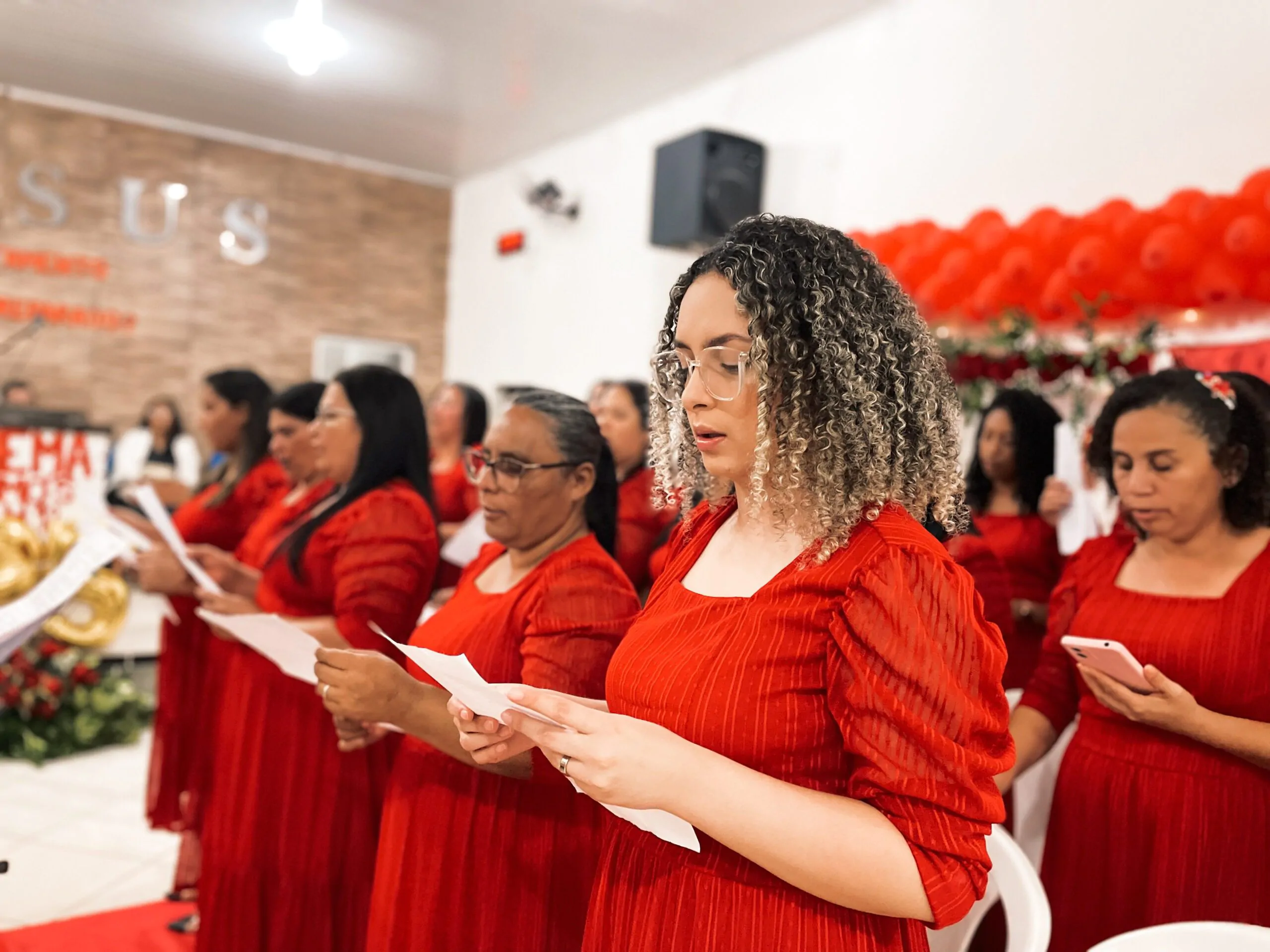 Boca da Mata: departamento de senhoras Mensageiras do Rei realiza 25 anos - Imagem: Vitória Maria/ADCOM