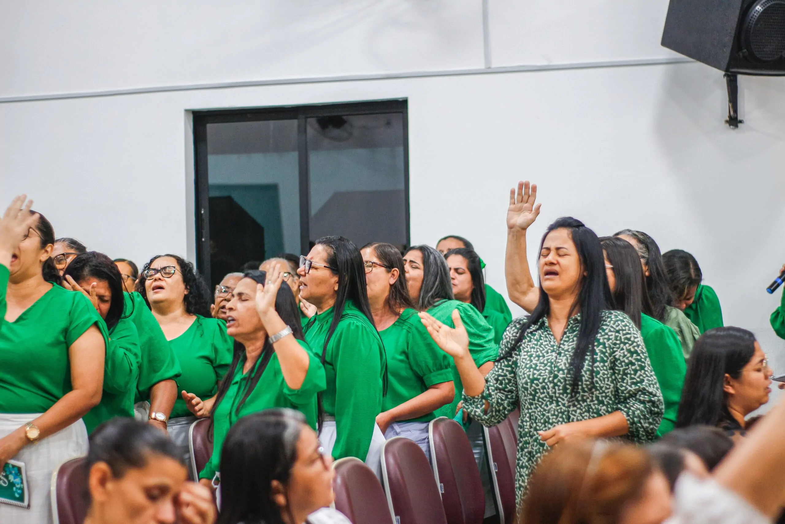 Missionário Pedro Tavares ministra na Santa Ceia de setembro da AD Chã do Pilar – Imagem: Anderson Siqueira/ADCOM