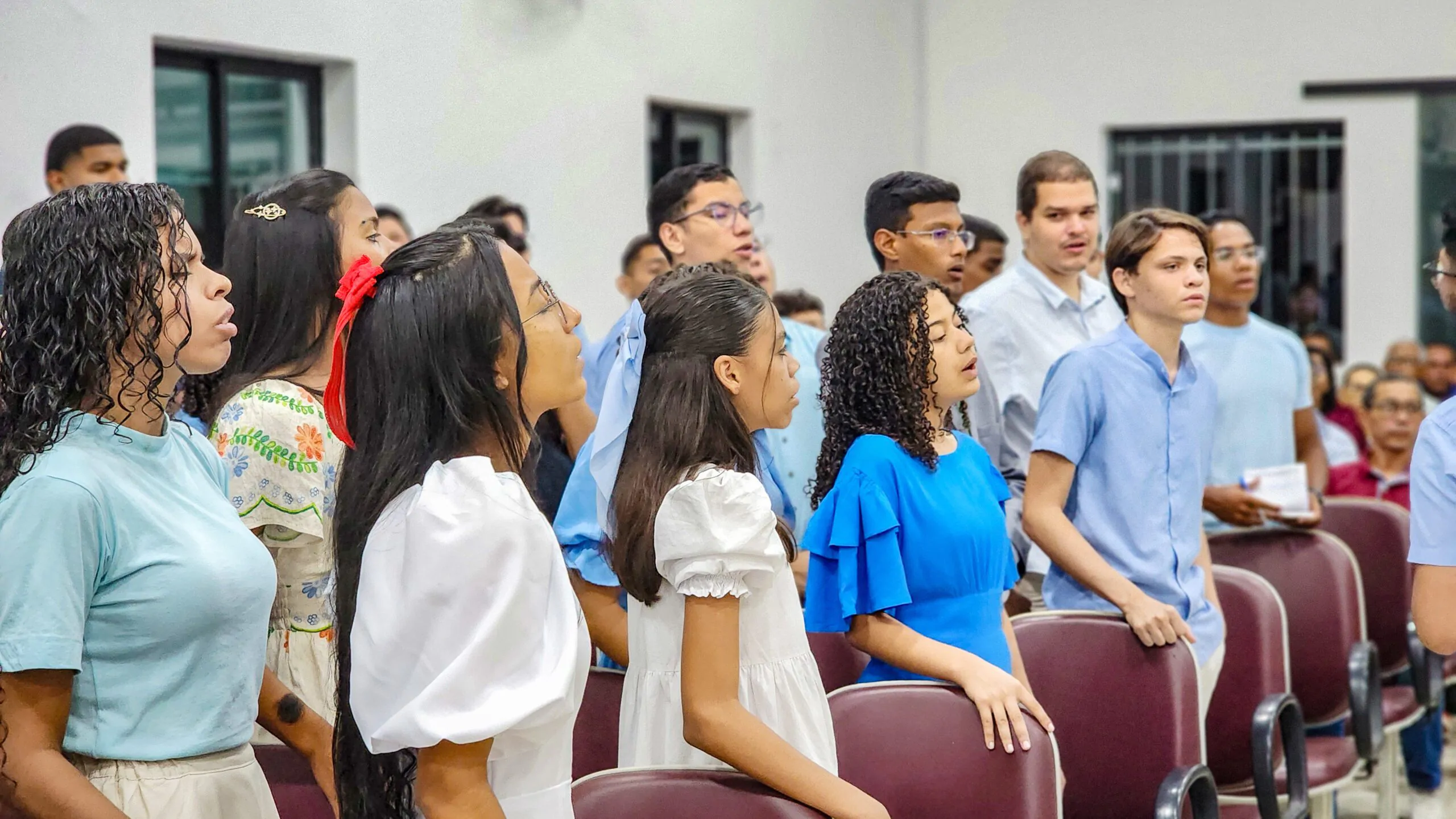 Assembleia de Deus em Chã do Pilar realiza o culto de Santa Ceia do mês de novembro - Imagem: Nataniely Nogueira/ADCOM Assembleia de Deus em Chã do Pilar realiza o culto de Santa Ceia do mês de novembro - Imagem: Nataniely Nogueira/ADCOM