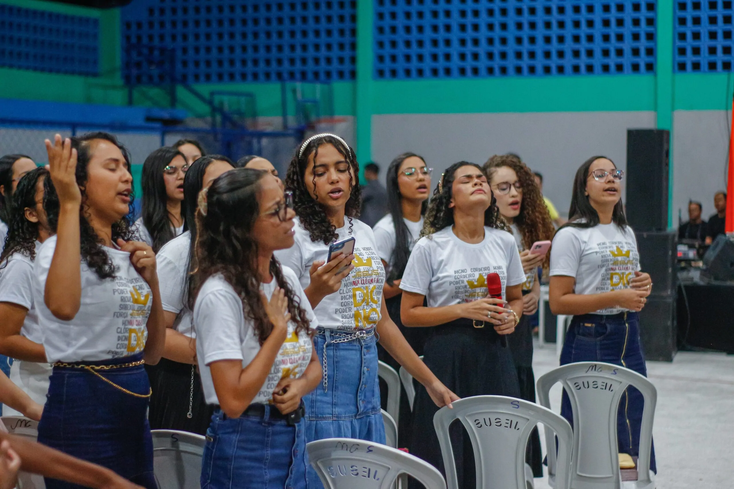 Vidas são salvas no 6º Encontro Jovem da União de Mocidade da Assembleia de Deus em Chã do Pilar - Imagem: Iasmim Oliveira