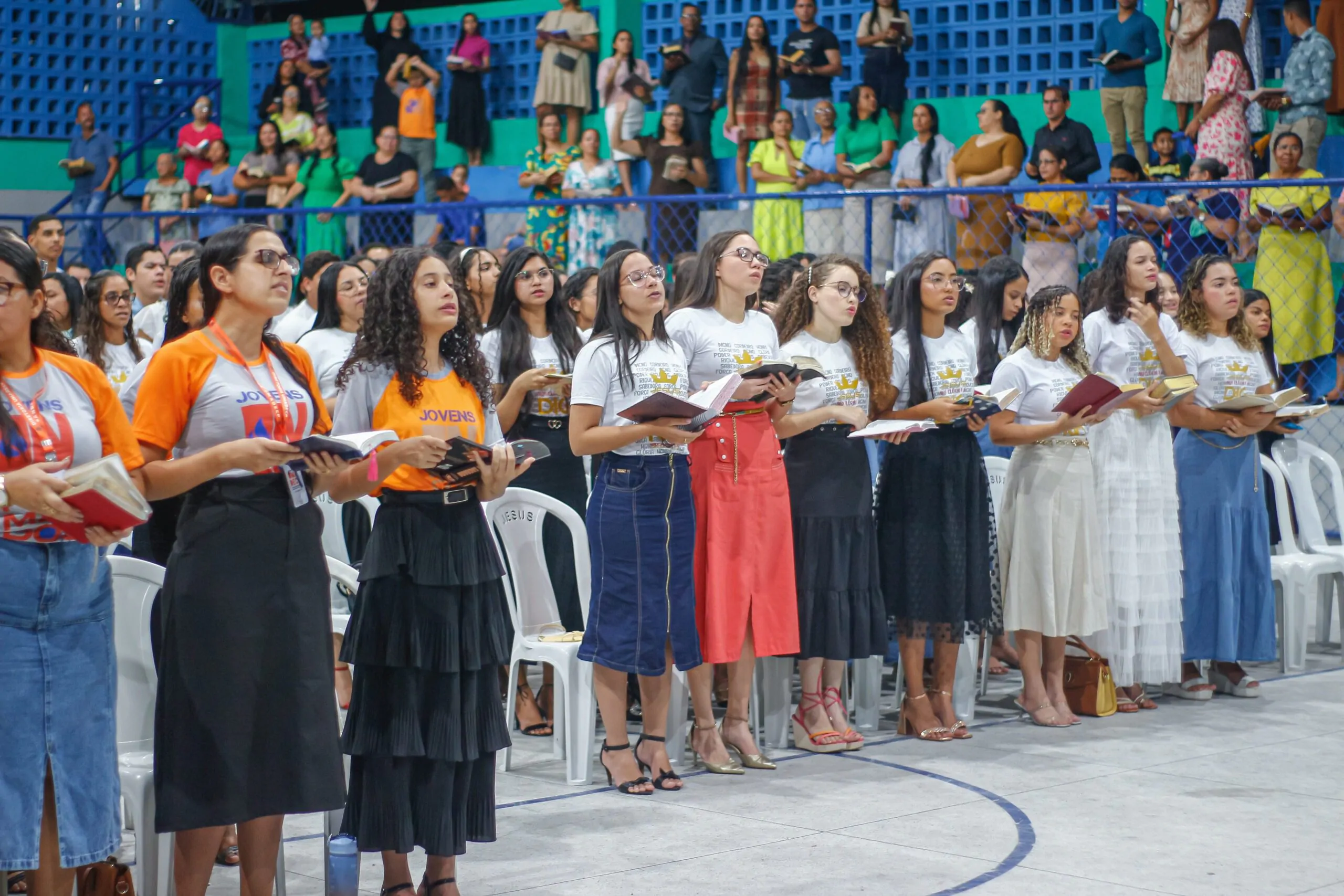 Vidas são salvas no 6º Encontro Jovem da União de Mocidade da Assembleia de Deus em Chã do Pilar - Imagem: Iasmim Oliveira
