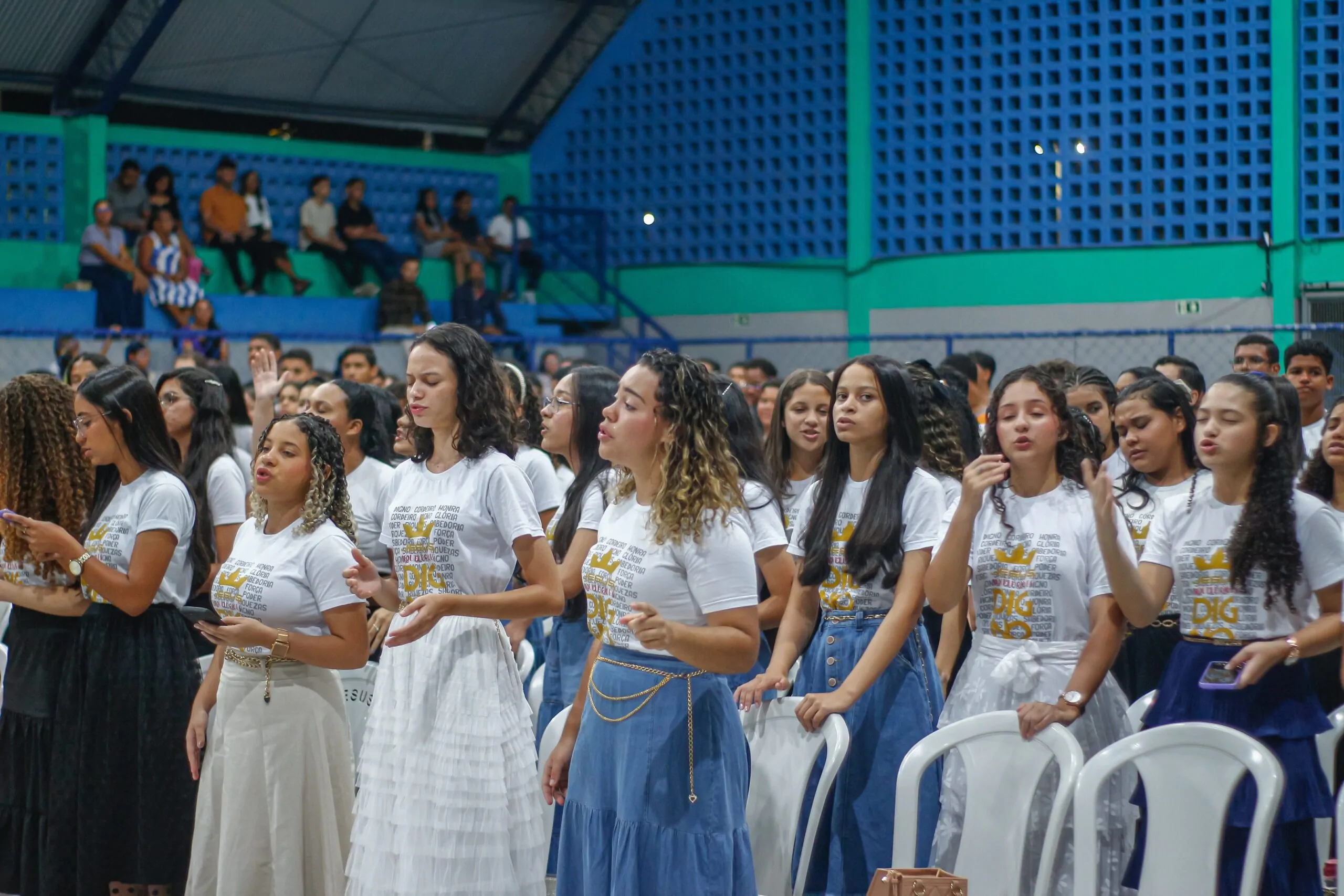 Vidas são salvas no 6º Encontro Jovem da União de Mocidade da Assembleia de Deus em Chã do Pilar - Imagem: Iasmim Oliveira