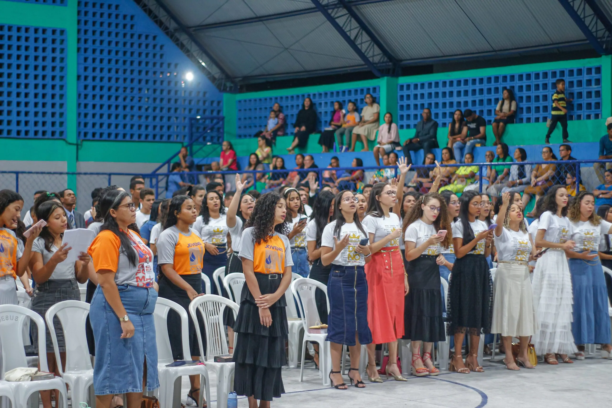 Vidas são salvas no 6º Encontro Jovem da União de Mocidade da Assembleia de Deus em Chã do Pilar - Imagem: Iasmim Oliveira