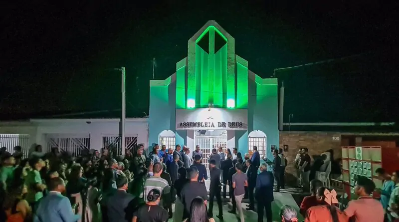 Assembleia de Deus em Chã do Pilar inaugura o novo templo da congregação Nicodemos – Imagem: Anderson Siqueira/ADCOM