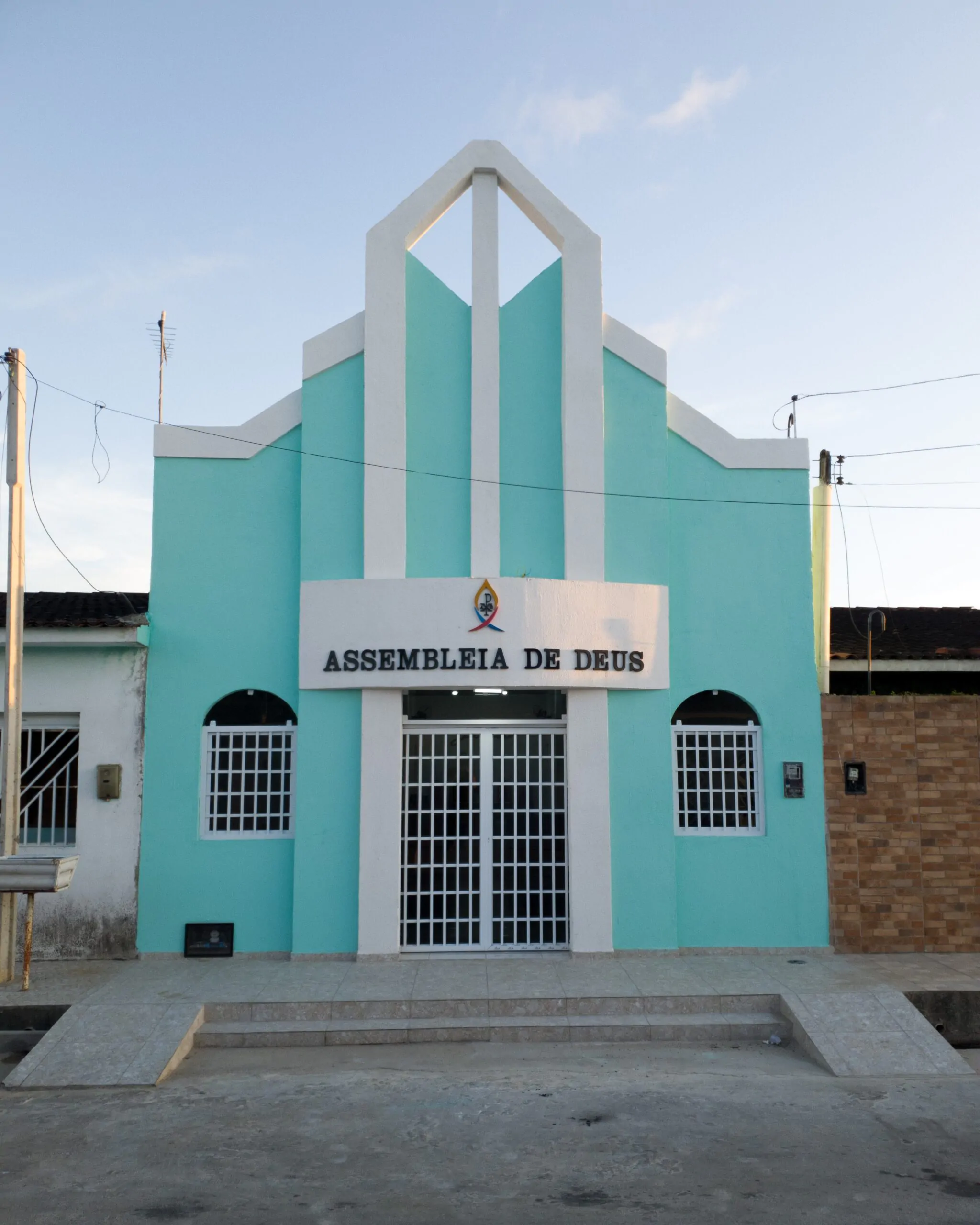 Templo da AD Chã do Pilar no loteamento Nicodemos – Imagem: ADCOM / Mídia AD Chã do Pilar