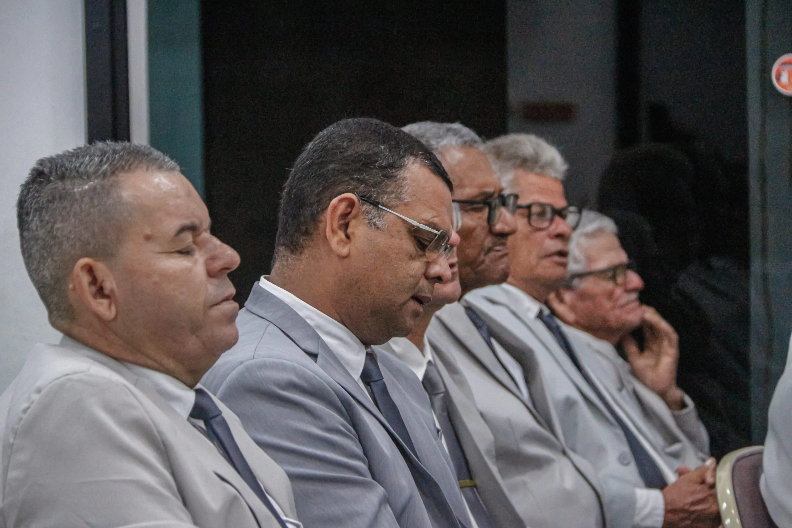 Pastor Cláudio prega sobre “como ser semelhante a Cristo” na última Santa Ceia de 2024 – Imagem: Anderson Siqueira/ADCOM