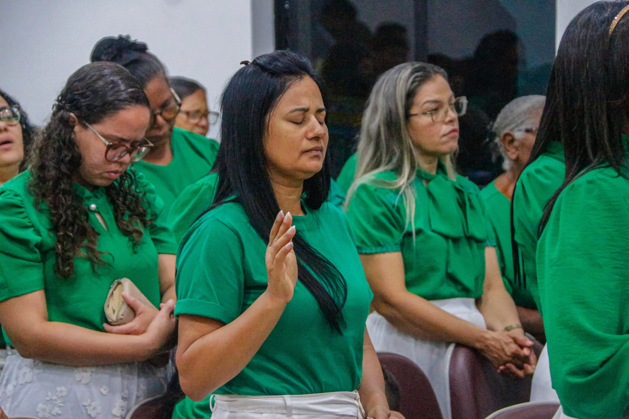 Pastor Cláudio prega sobre “como ser semelhante a Cristo” na última Santa Ceia de 2024 – Imagem: Anderson Siqueira/ADCOM