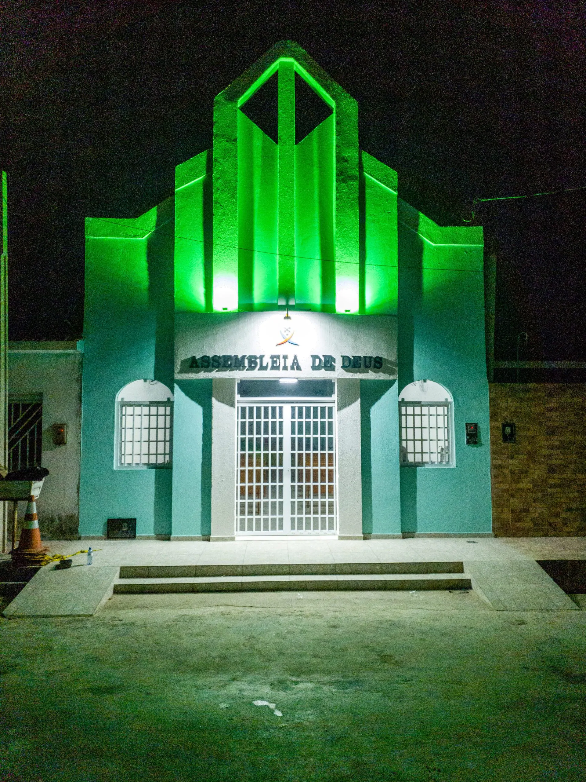 Templo da AD Chã do Pilar no loteamento Nicodemos – Imagem: ADCOM / Mídia AD Chã do Pilar