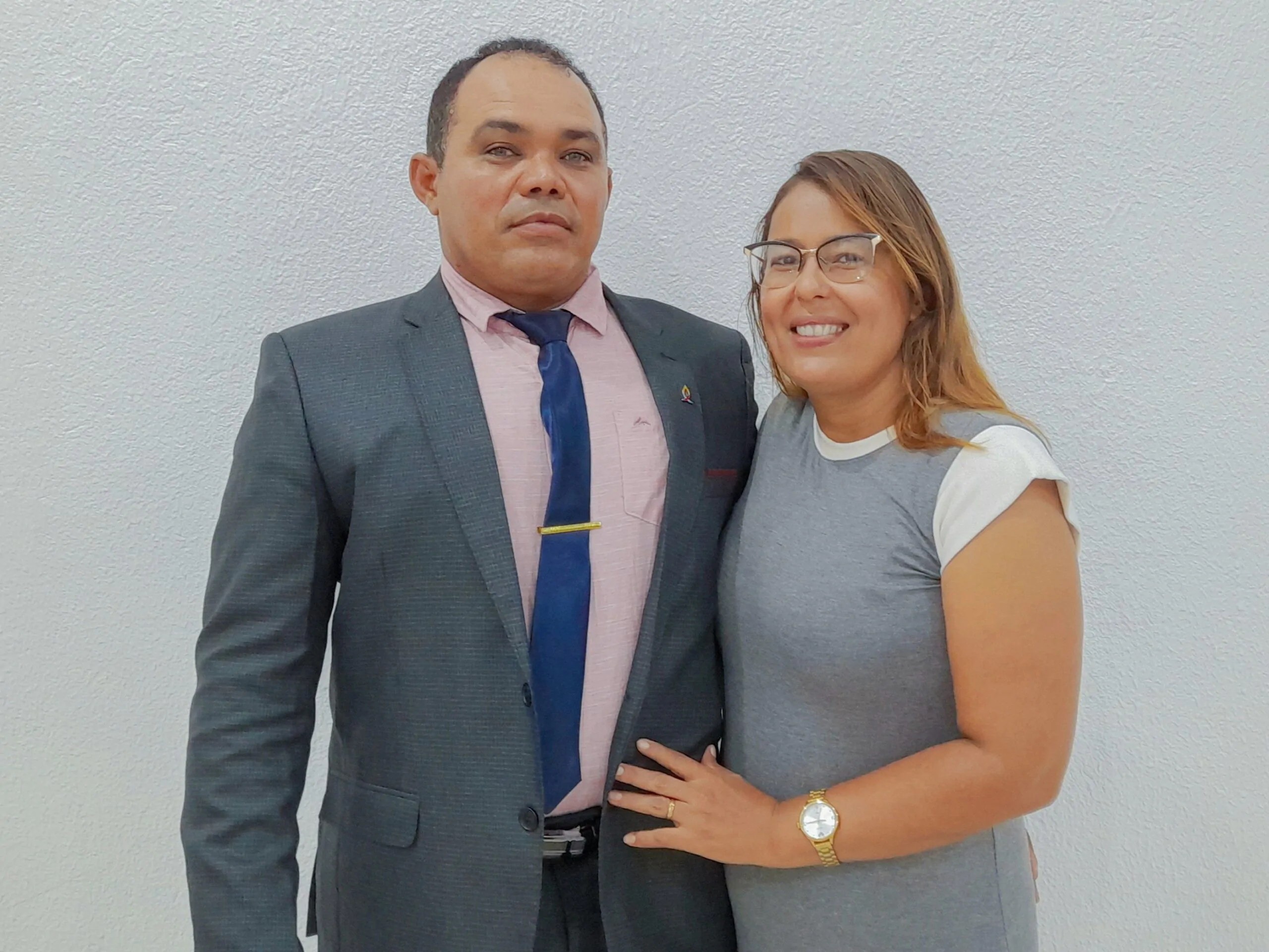 Presbítero Dário Fernandes e esposa – Imagem: ADCOM / Mídia AD Chã do Pilar