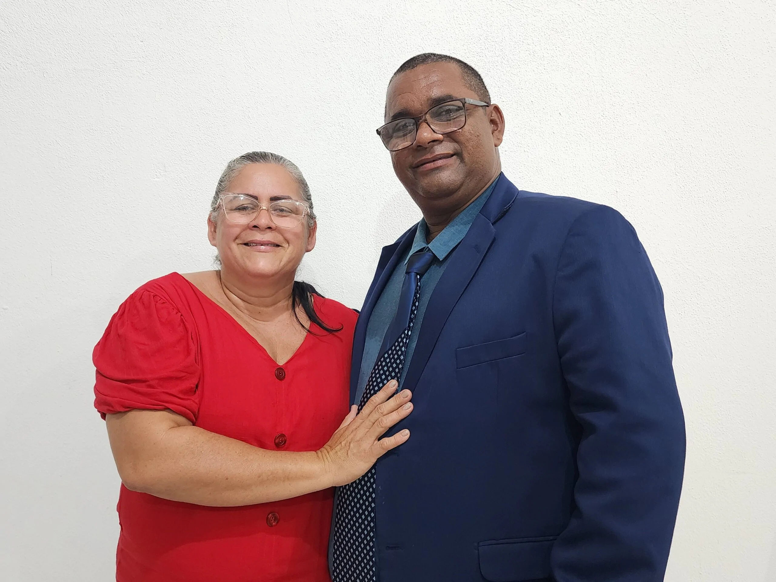Presbítero Manoel Miguel e esposa – Imagem: ADCOM / Mídia AD Chã do Pilar