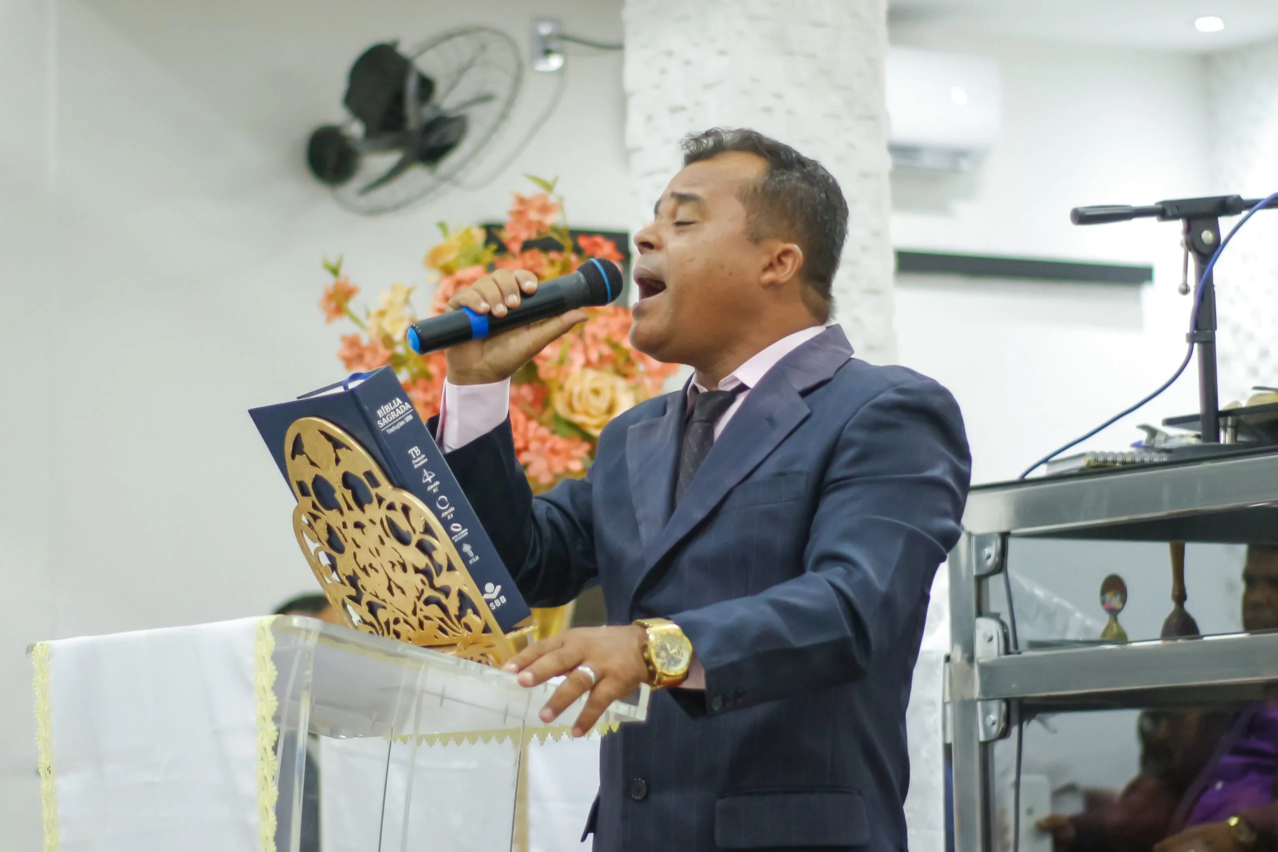 Reconhecer os pecados para desfrutar das bênçãos de Deus é tema do culto de Santa Ceia - – Imagem: Anderson Siqueira/ADCOM