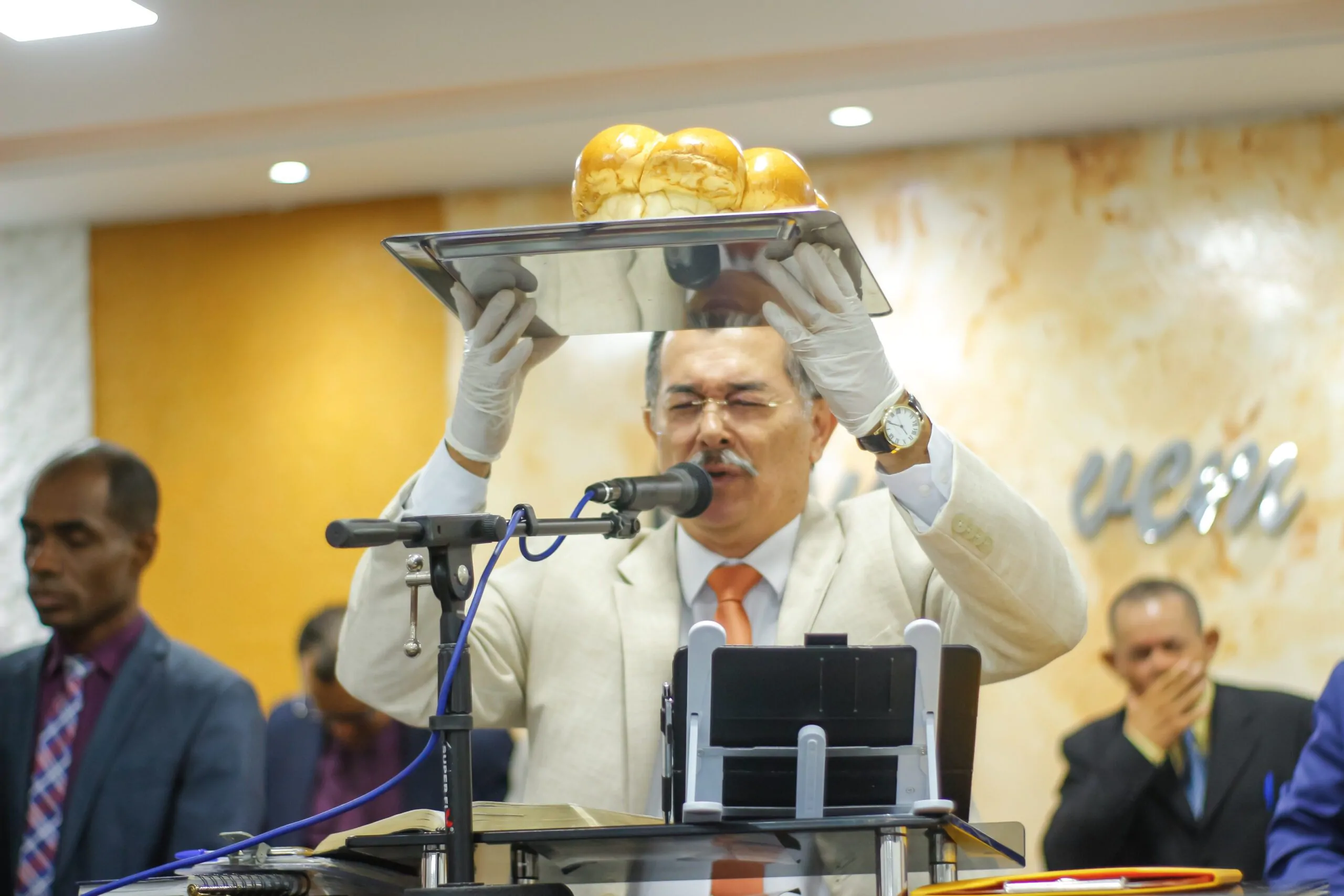 Reconhecer os pecados para desfrutar das bênçãos de Deus é tema do culto de Santa Ceia - – Imagem: Anderson Siqueira/ADCOM