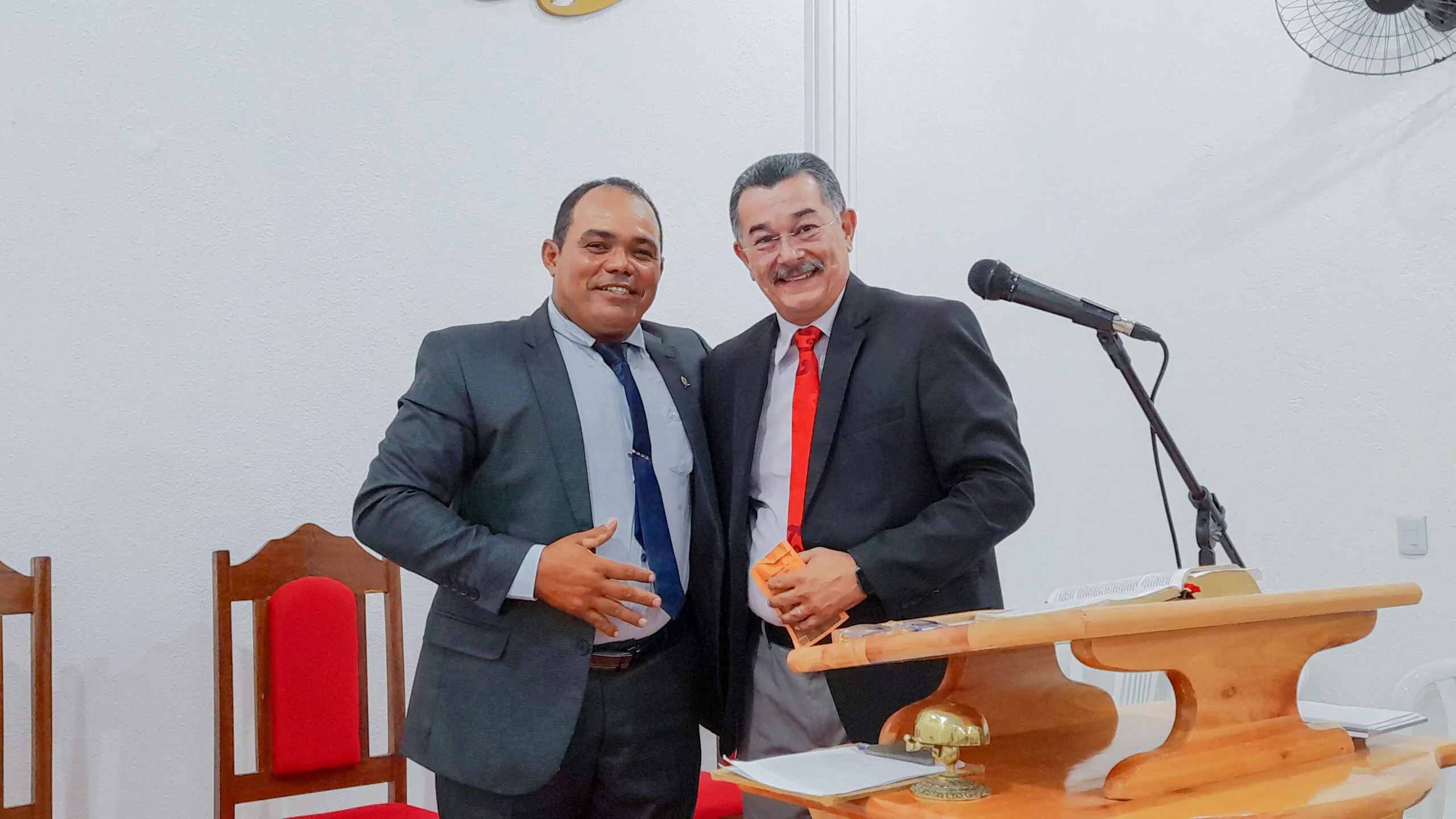 AD Chã do Pilar celebra os 55 anos do pastor Cláudio Lemos - Imagem: Brenda Sales/ADCOM