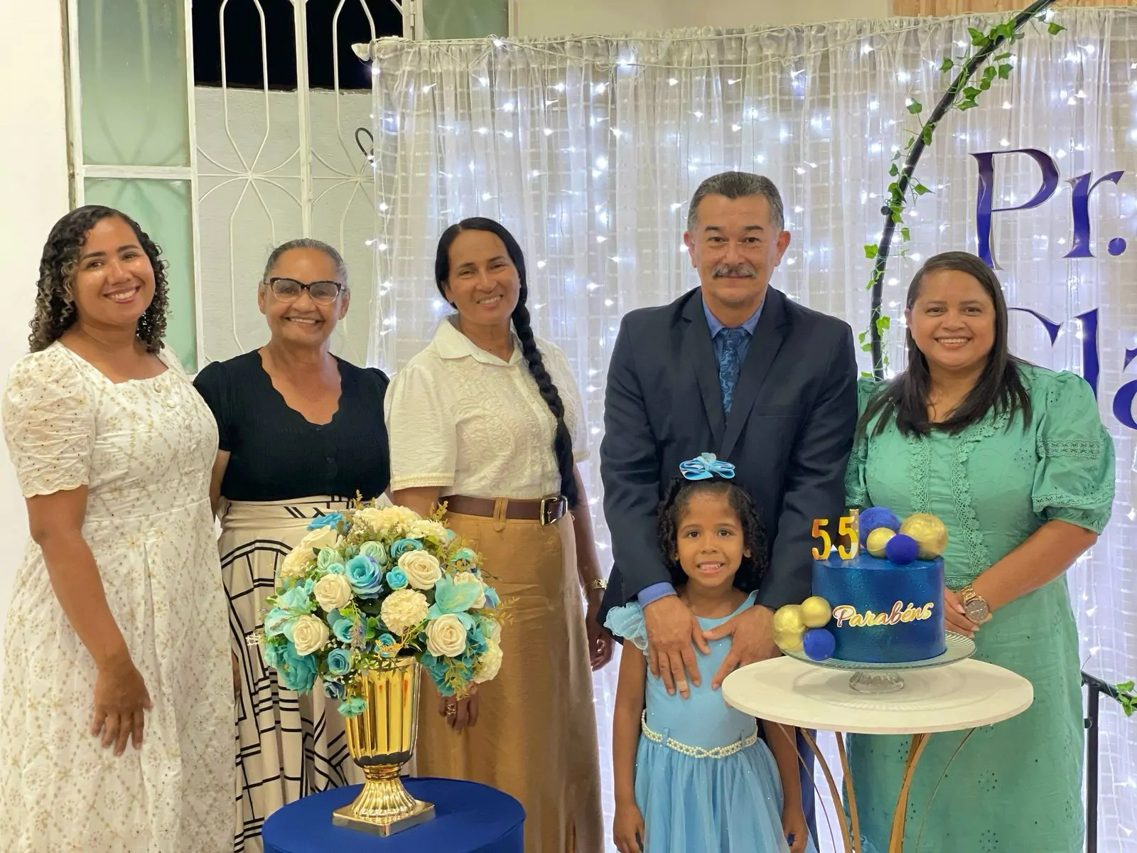 AD Chã do Pilar celebra os 55 anos do pastor Cláudio Lemos – Imagem: Silmara Dantas/ADCOM