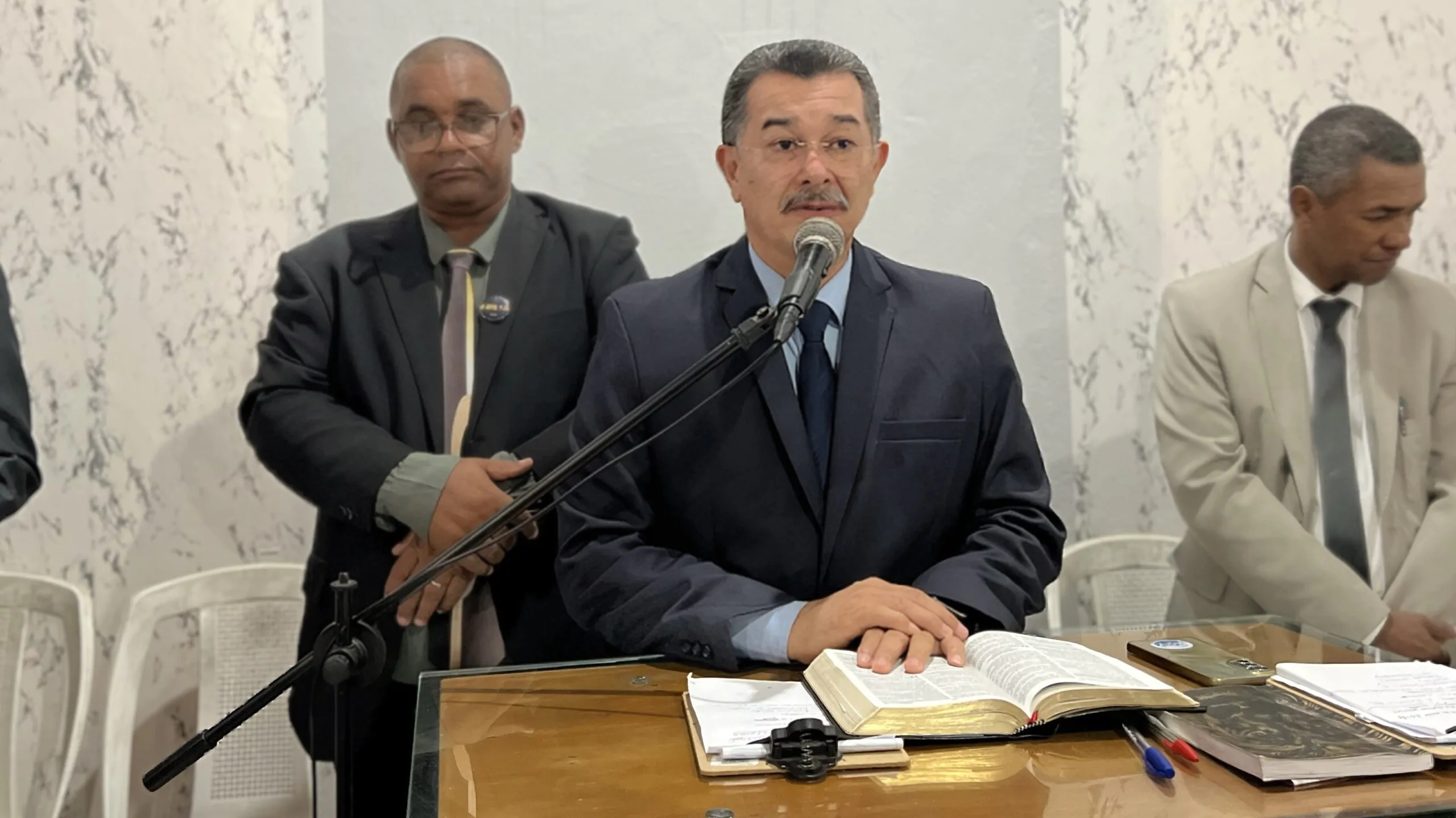 AD Chã do Pilar celebra os 55 anos do pastor Cláudio Lemos – Imagem: Ruan Lourenço/ADCOM