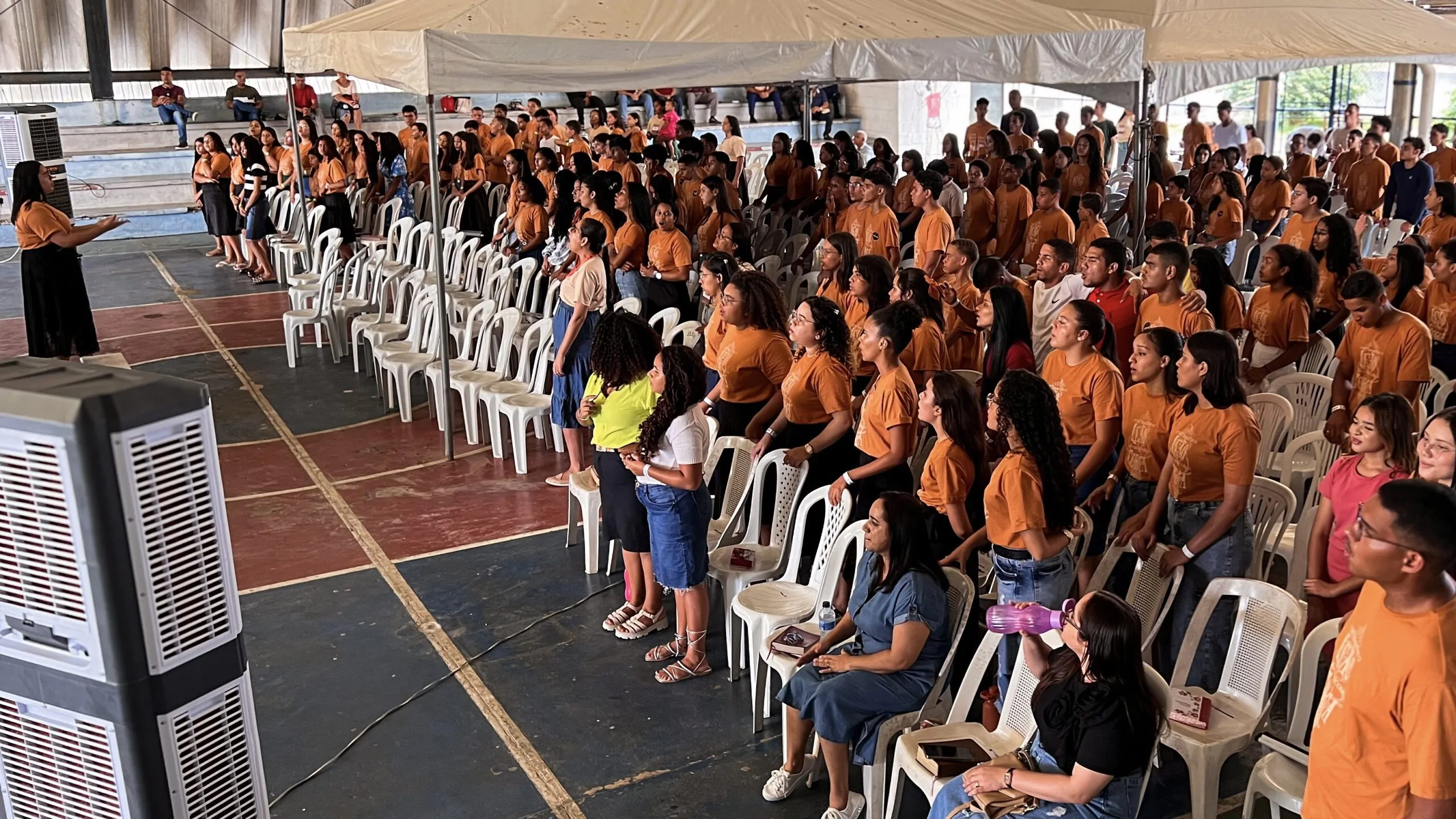 AD Chã do Pilar realiza a abertura do 4° Retiro Jovem da UMADECP – Imagem: Ruan Max/ADCOM AD Chã do Pilar realiza a abertura do 4° Retiro Jovem da UMADECP – Imagem: Ruan Max/ADCOM