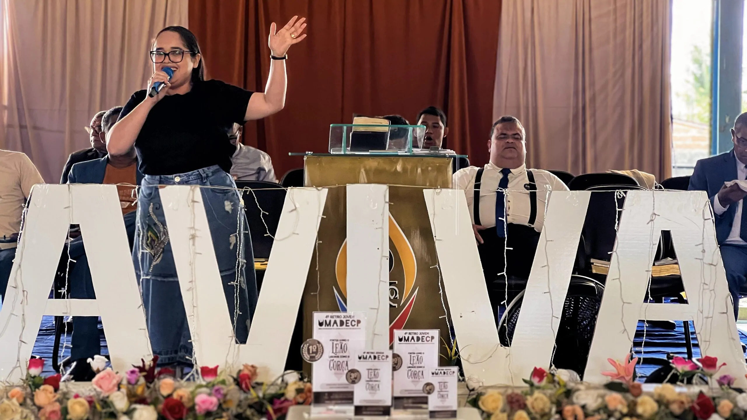 AD Chã do Pilar realiza a abertura do 4° Retiro Jovem da UMADECP – Imagem: Ruan Max/ADCOM AD Chã do Pilar realiza a abertura do 4° Retiro Jovem da UMADECP – Imagem: Ruan Max/ADCOM