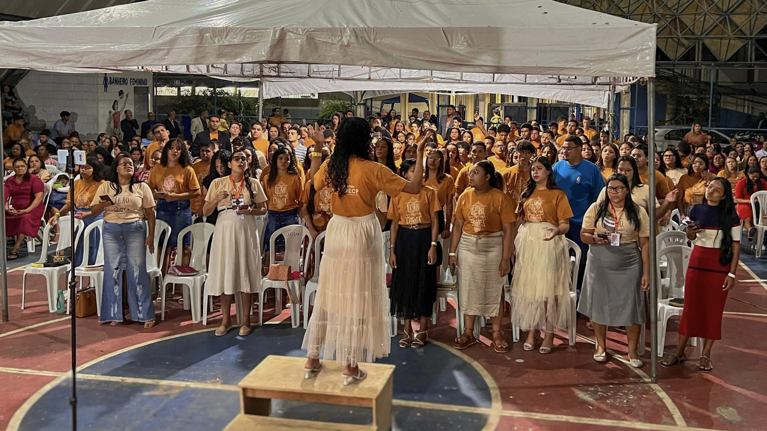 Centenas de pessoas acompanham o encerramento do 10° Aviva no CAIC - Imagem: Anderson Siqueira/ADCOM Centenas de pessoas acompanham o encerramento do 10° Aviva no CAIC - Imagem: Anderson Siqueira/ADCOM