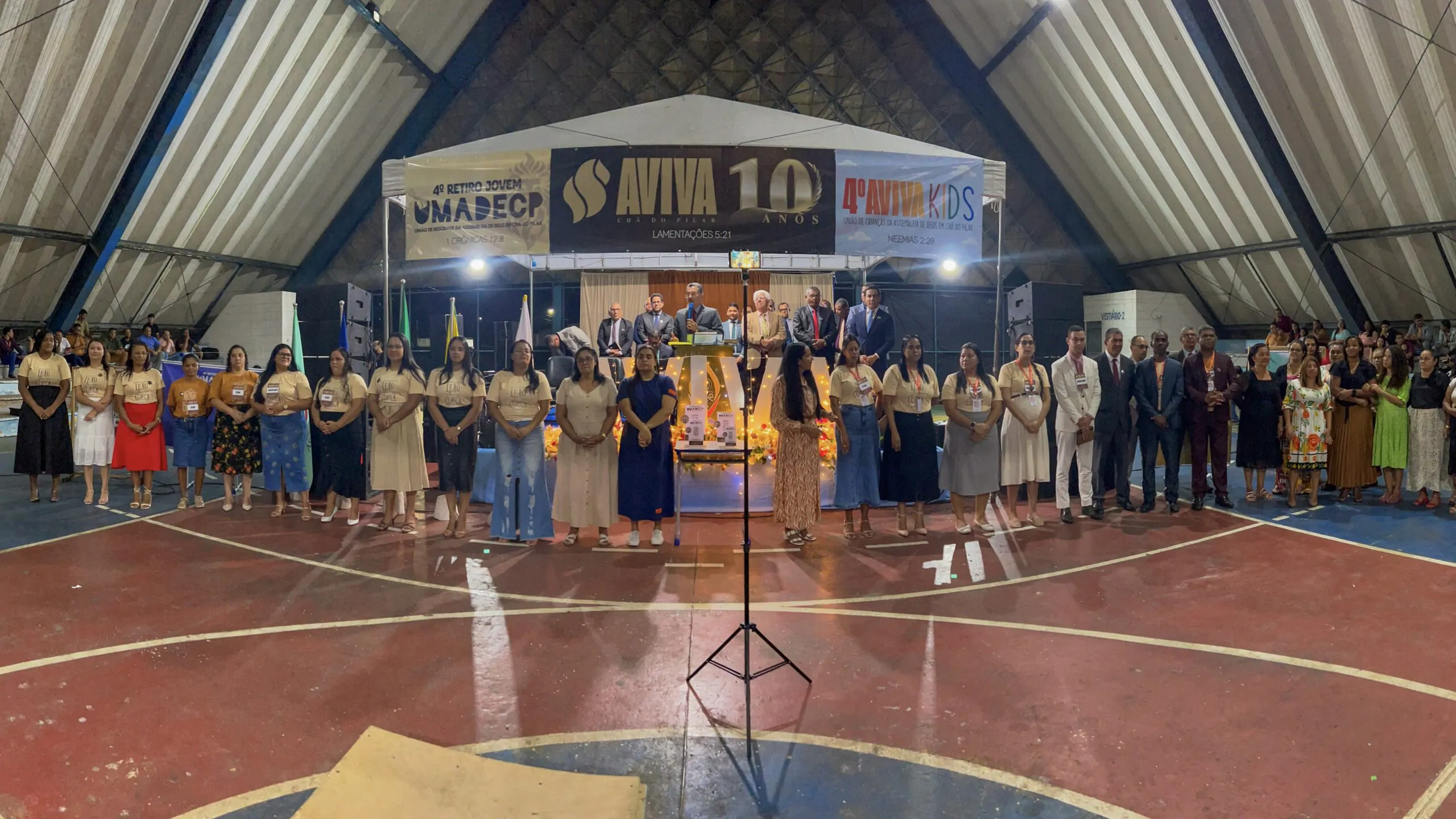 Centenas de pessoas acompanham o encerramento do 10° Aviva no CAIC - Imagem: Anderson Siqueira/ADCOM Centenas de pessoas acompanham o encerramento do 10° Aviva no CAIC - Imagem: Anderson Siqueira/ADCOM