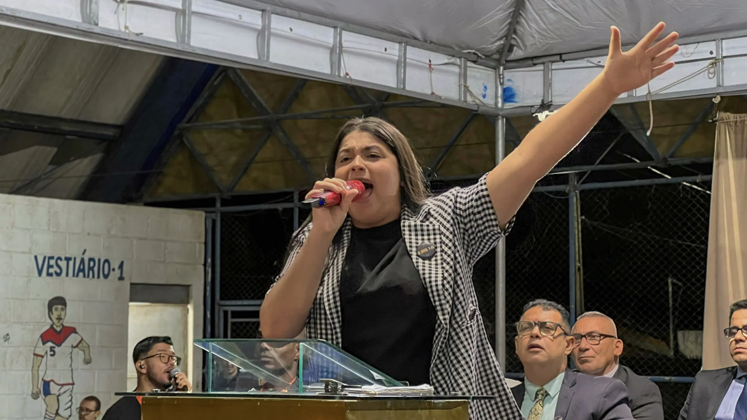 Centenas de pessoas acompanham o encerramento do 10° Aviva no CAIC - Imagem: Anderson Siqueira/ADCOM