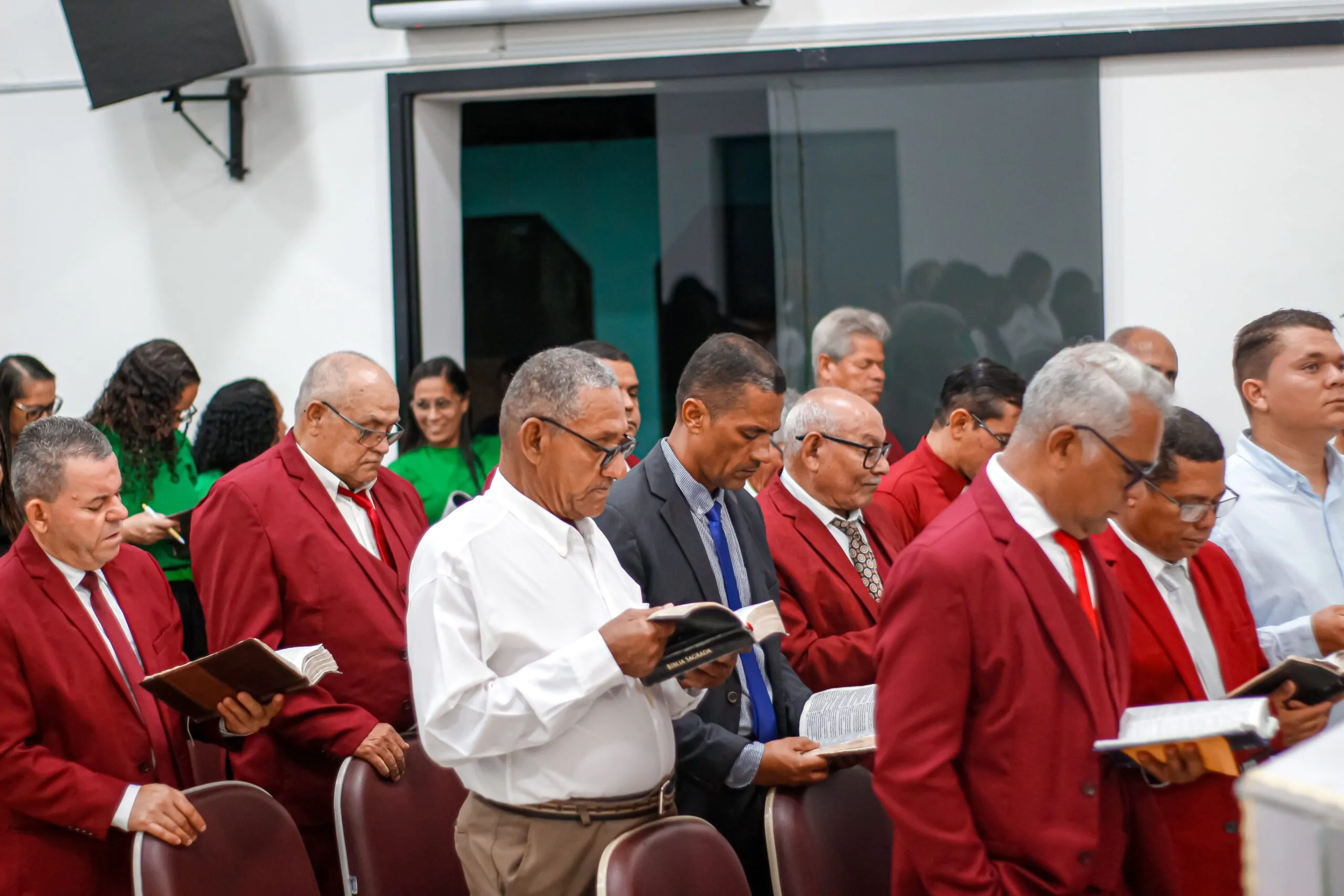 Assembleia de Deus em Chã do Pilar realiza o culto de Santa Ceia do mês de março - Imagem: Anderson Siqueira/ADCOM Assembleia de Deus em Chã do Pilar realiza o culto de Santa Ceia do mês de março - Imagem: Anderson Siqueira/ADCOM