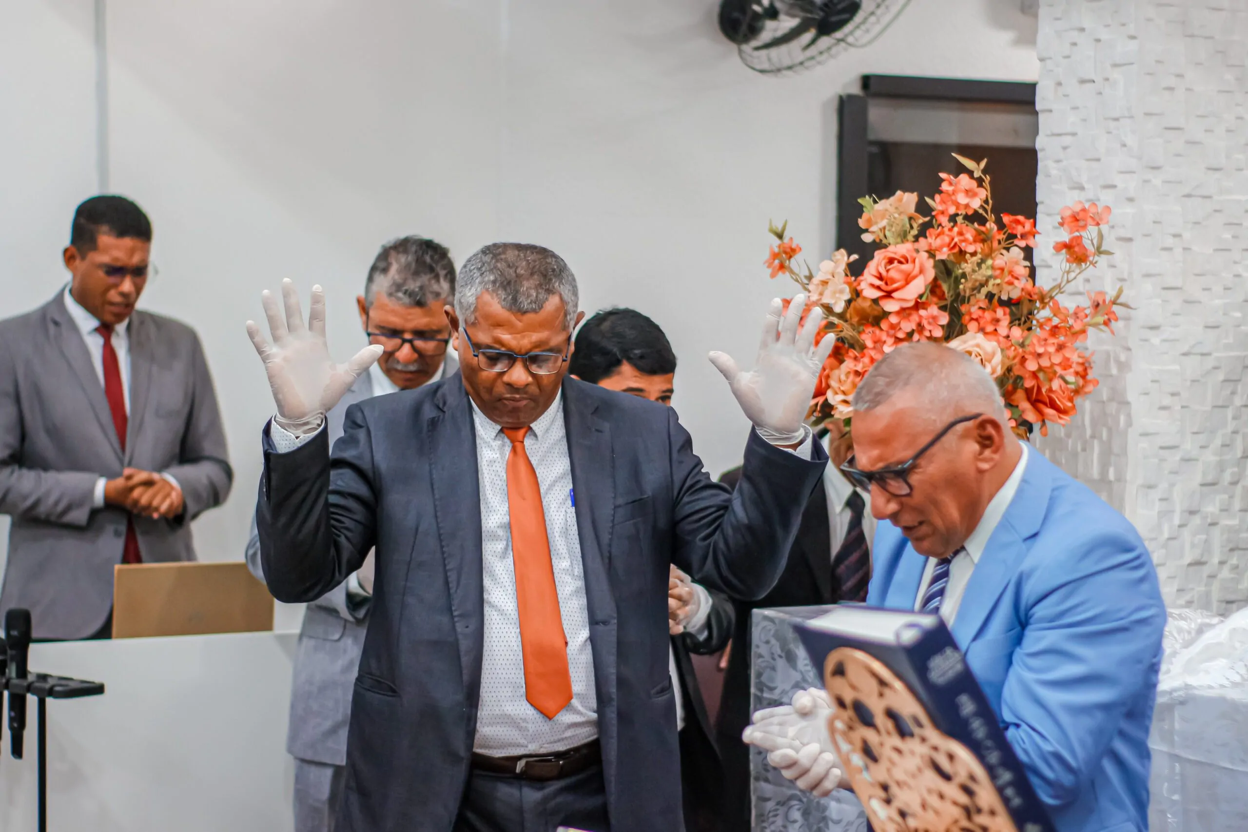 Assembleia de Deus em Chã do Pilar realiza o culto de Santa Ceia do mês de março - Imagem: Anderson Siqueira/ADCOM Assembleia de Deus em Chã do Pilar realiza o culto de Santa Ceia do mês de março - Imagem: Anderson Siqueira/ADCOM