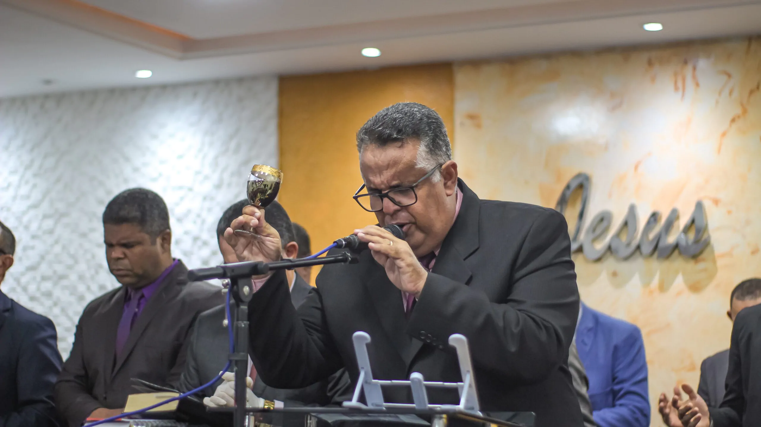 AD Chã do Pilar Realiza culto de Santa Ceia do mês de abril - Imagem: Anderson Siqueira/ADCOM